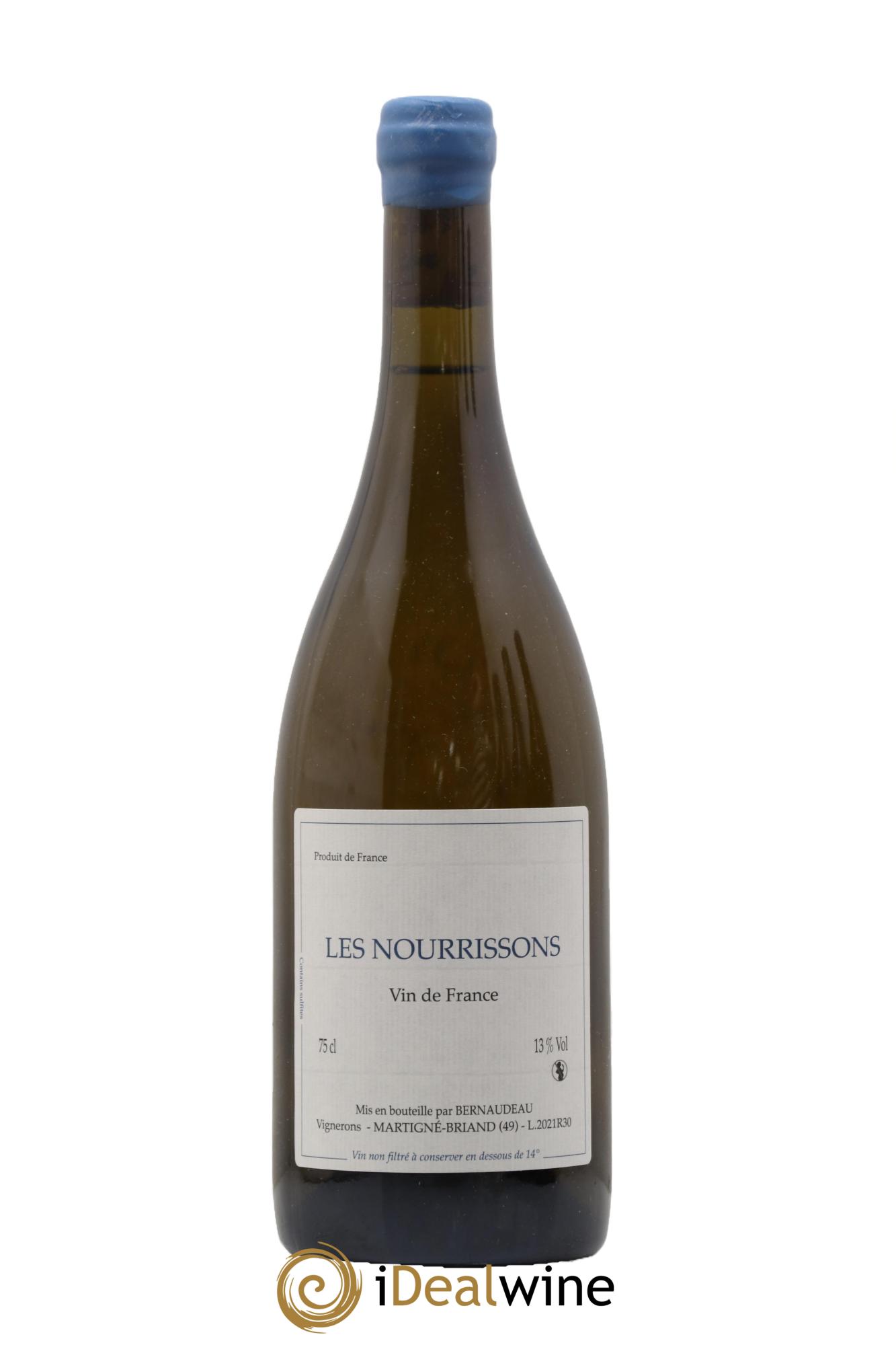 Vin de France Les Nourrissons Stéphane Bernaudeau 2021 - Lot de 1 bouteille - 0