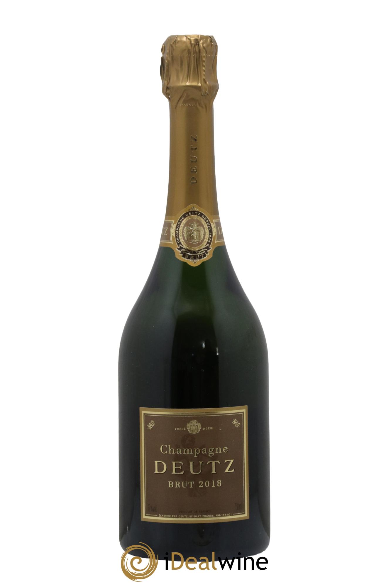 Brut Deutz 2018 - Lot de 1 bouteille - 0