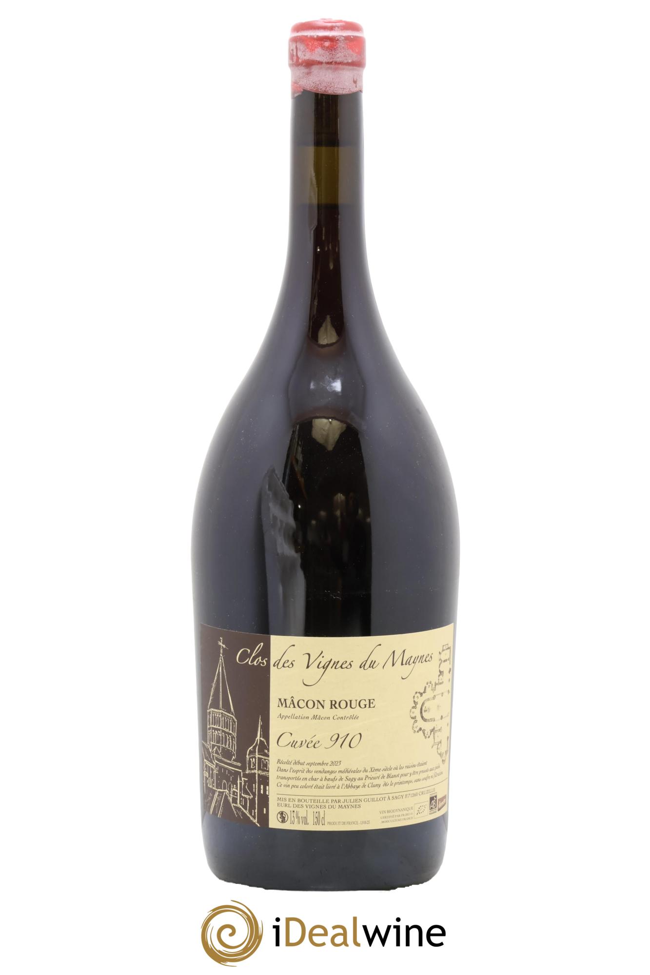 Mâcon Cuvée 910 Les Vignes du Maynes 2023 - Lote de 1 Magnum - 0