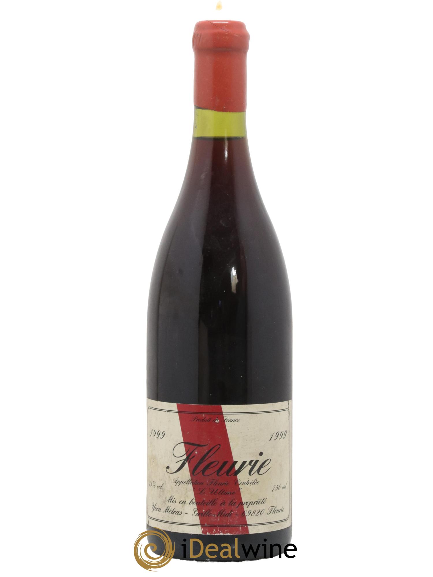 Fleurie l'Ultime Yvon Métras 1999 - Lot de 1 bouteille - 0