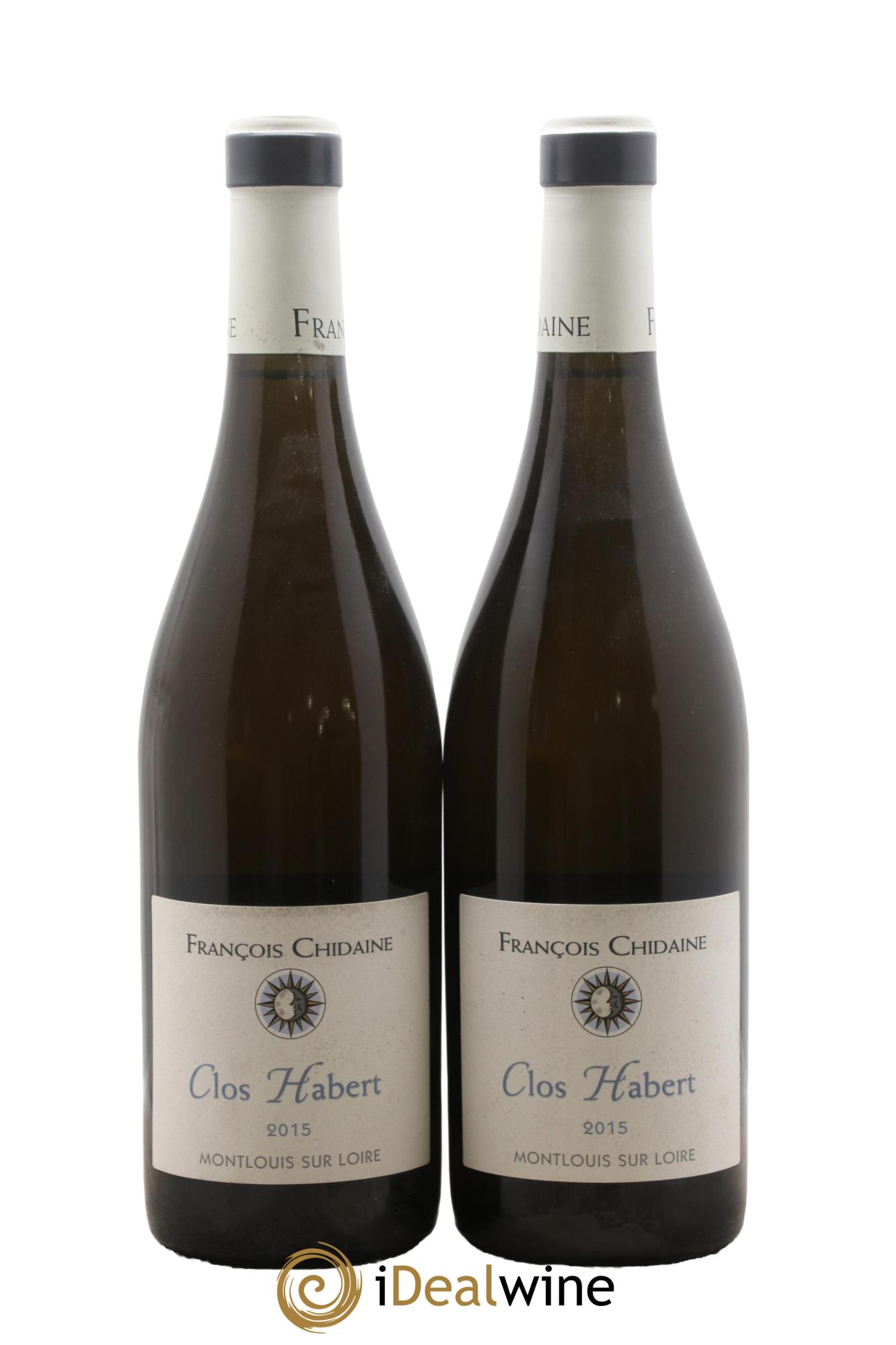 Montlouis-sur-Loire Clos Habert François Chidaine 2015 - Lot de 2 bouteilles - 0