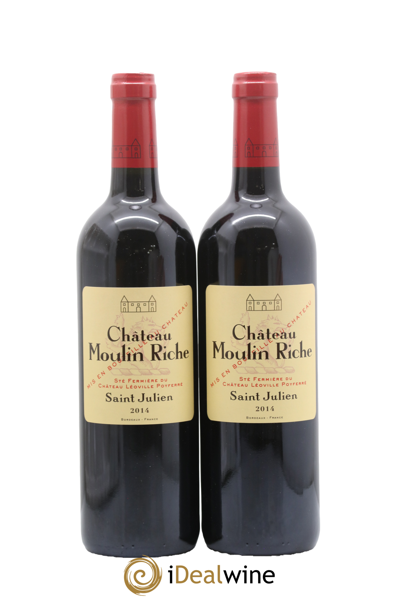Château Moulin Riche 2014 - Posten von 2 Flaschen - 0