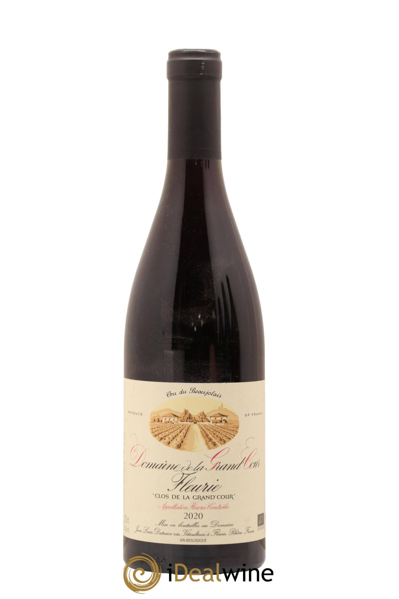 Fleurie Clos de la Grand'Cour Grand'cour (Domaine de la) - Jean-Louis Dutraive 2020 - Lot of 1 bottle - 0