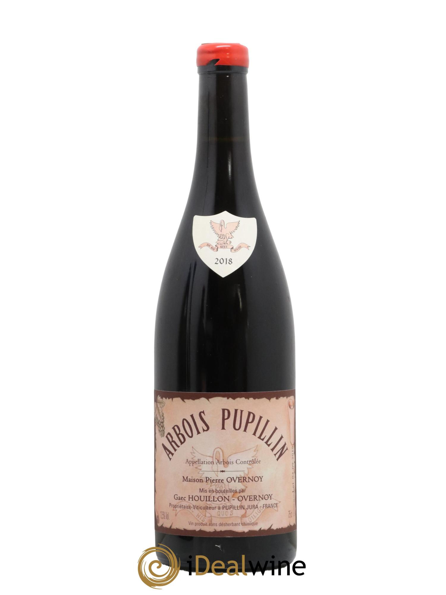 Arbois-Pupillin Poulsard (cire rouge) Overnoy-Houillon (Domaine) 2018 - Lot de 1 bouteille - 0
