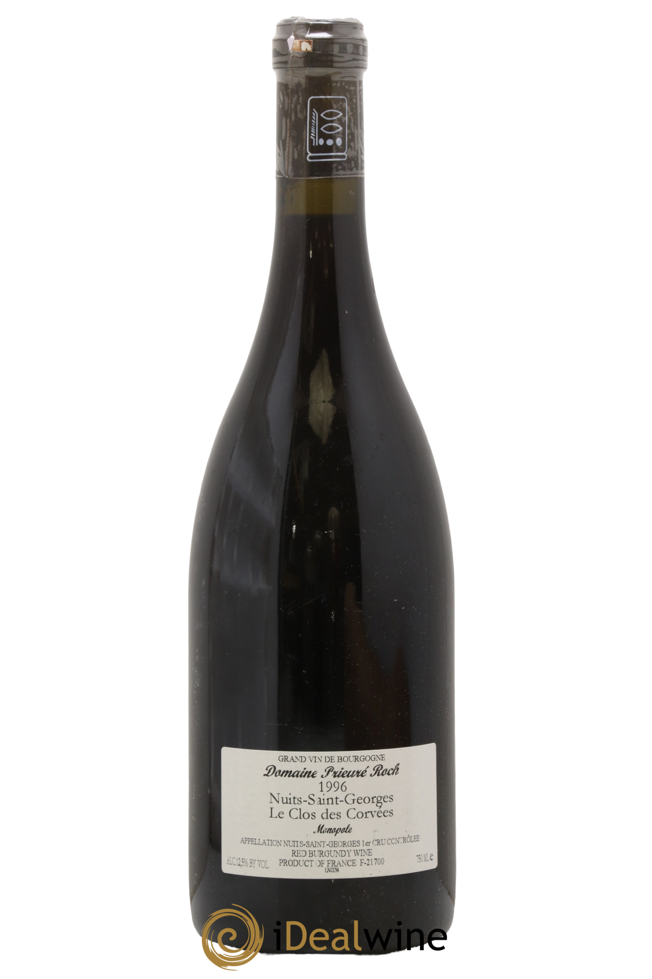 Nuits-Saint-Georges 1er Cru Le Clos des Corvées Prieuré Roch 1996 - Lot de 1 bouteille - 1