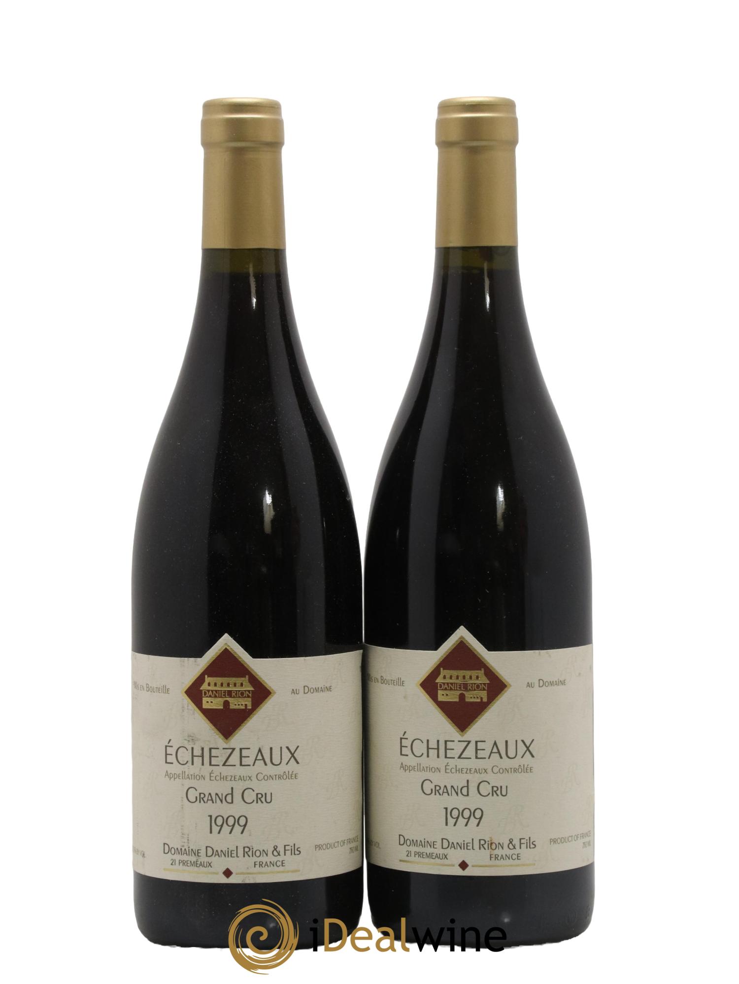 Echezeaux Grand Cru Daniel Rion 1999 - Posten von 2 Flaschen - 0