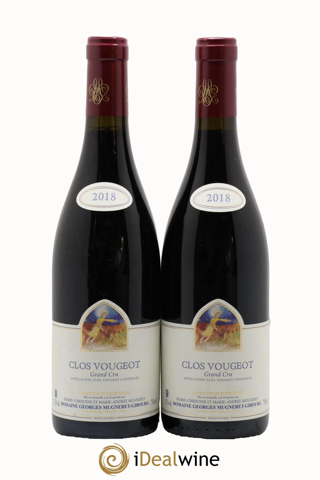 Clos de Vougeot Grand Cru Georges Mugneret-Gibourg (Domaine) 2018 - Lot of 2 bottles - 0