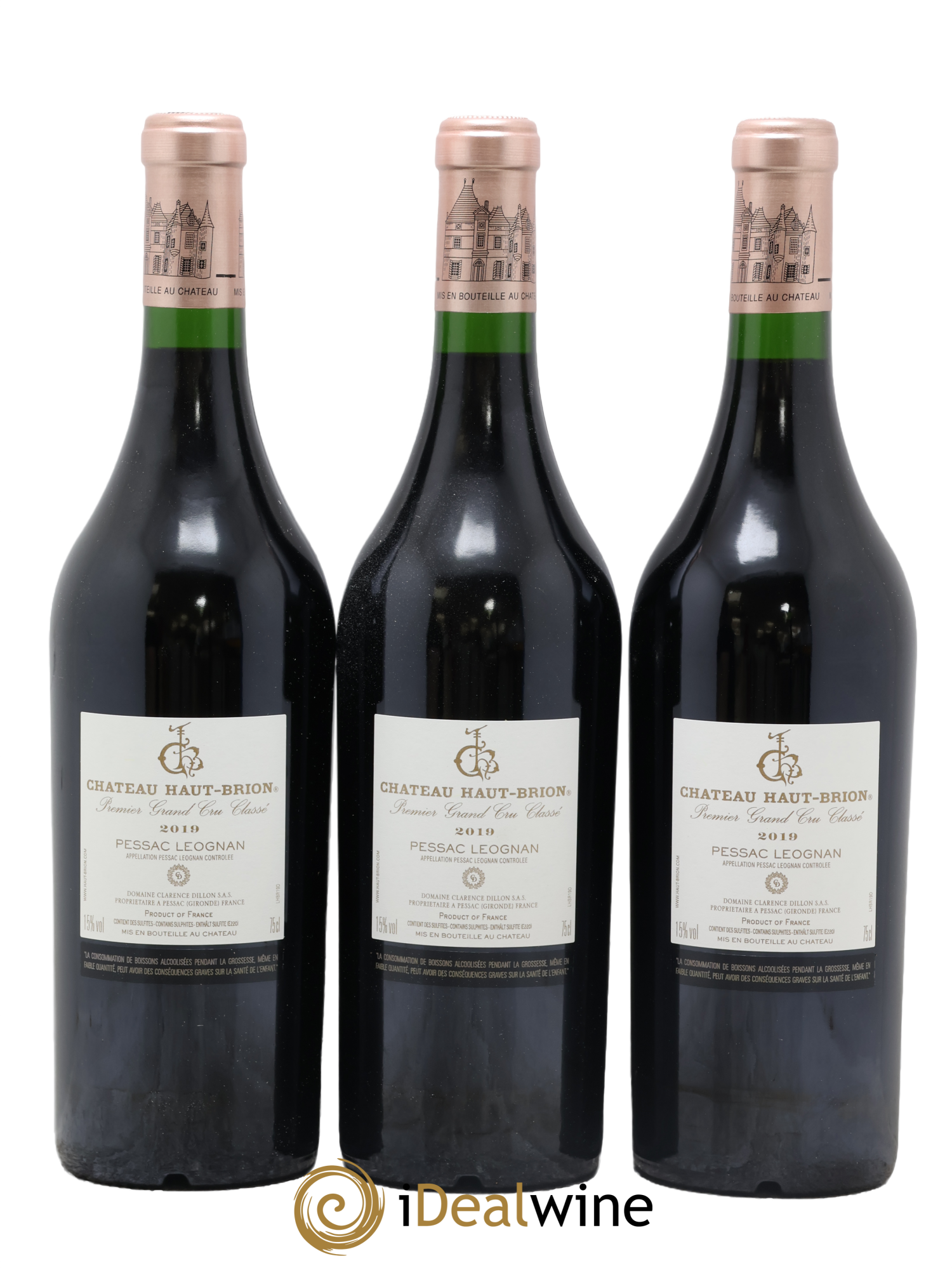 Château Haut Brion 1er Grand Cru Classé 2019 - Lot of 6 bottles - 4