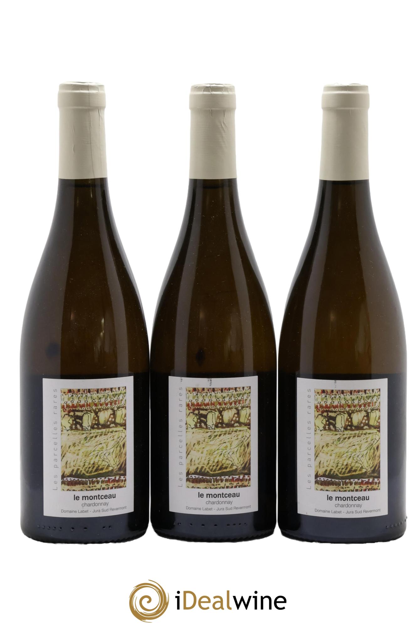 Côtes du Jura Chardonnay Le Montceau Romain - Julien - Charline Labet 2018 - Posten von 3 Flaschen - 0