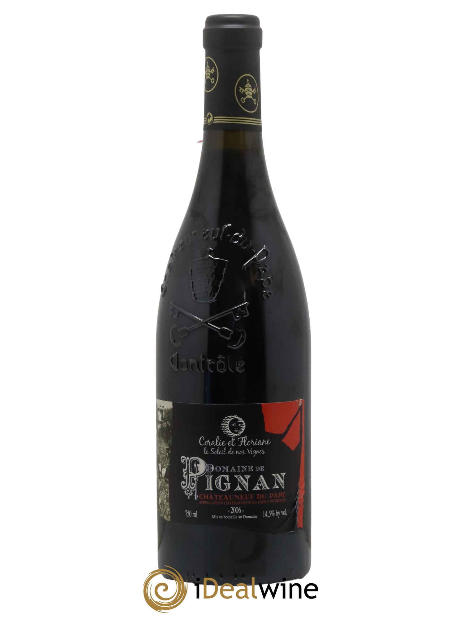 Châteauneuf-du-Pape Domaine de Pignan 2006 - Lot de 1 bouteille - 0