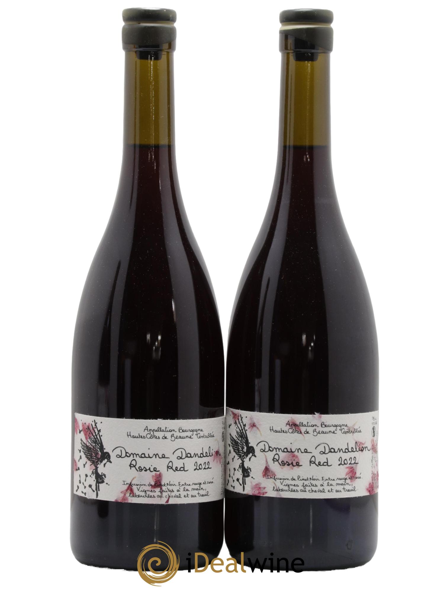 Hautes-Côtes de Beaune Rosie Red Dandelion 2022 - Lot de 2 bouteilles - 0