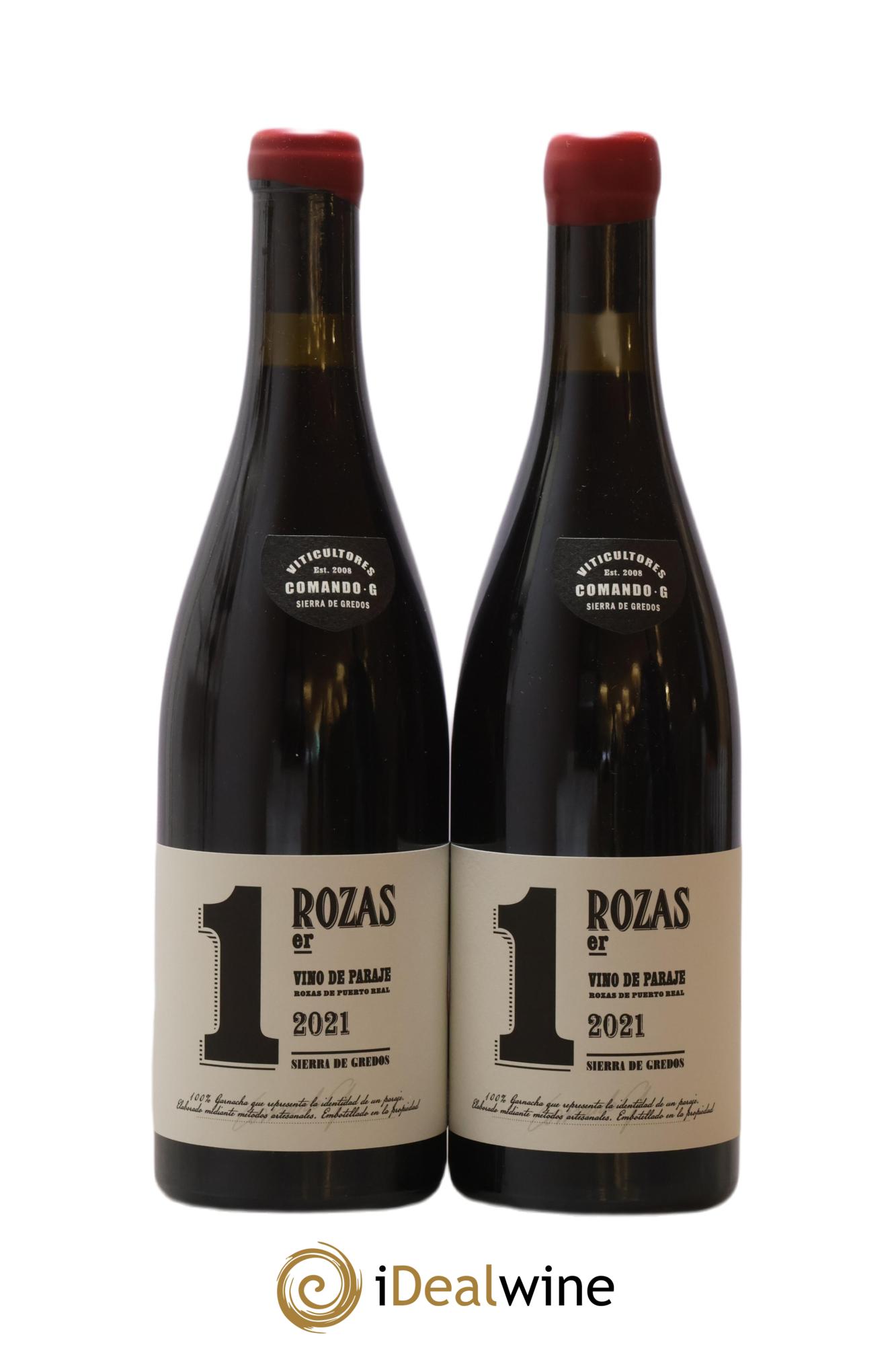 Vinos de Madrid DO Rozas 1er Comando G 2021 - Lot of 2 bottles - 0