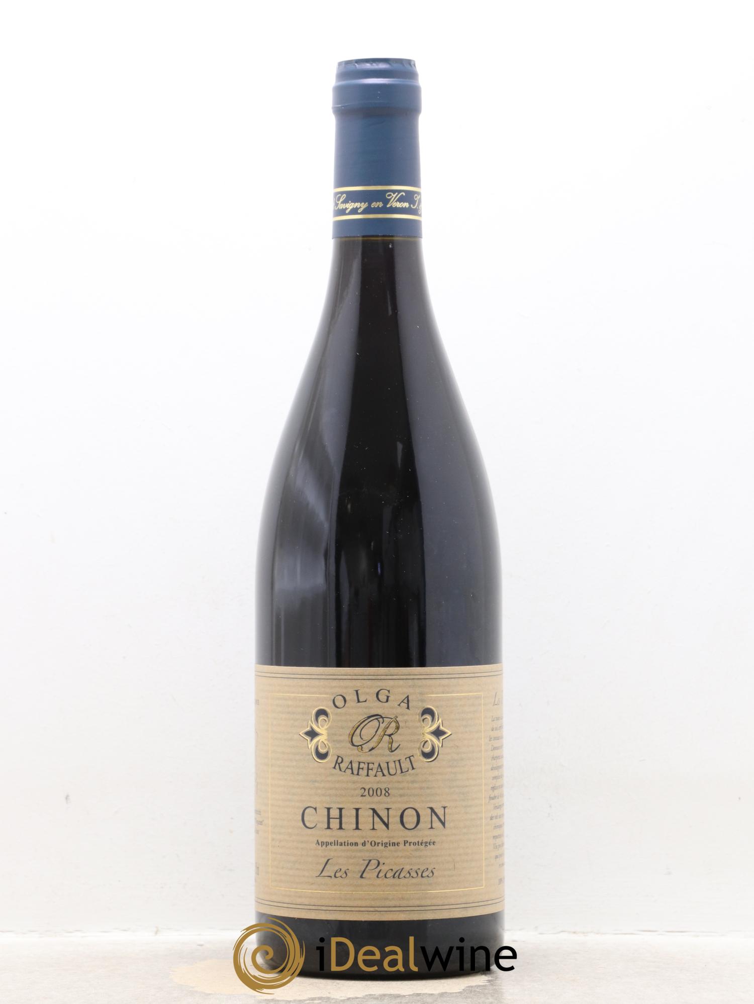 Chinon Les Picasses Olga Raffault 2008 - Lot de 1 bouteille - 0