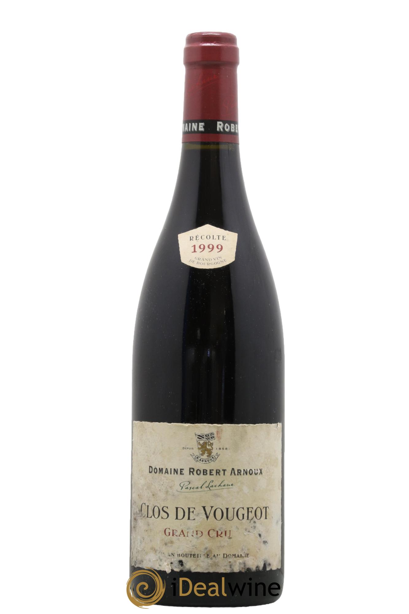 Clos de Vougeot Grand Cru Arnoux-Lachaux (Domaine) 1999 - Lot de 1 bouteille - 0