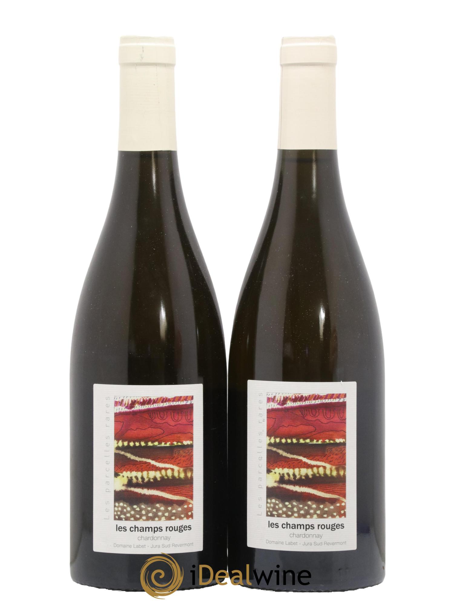 Côtes du Jura Chardonnay Les Champs Rouges Romain - Julien - Charline Labet 2019 - Lot de 2 bouteilles - 0