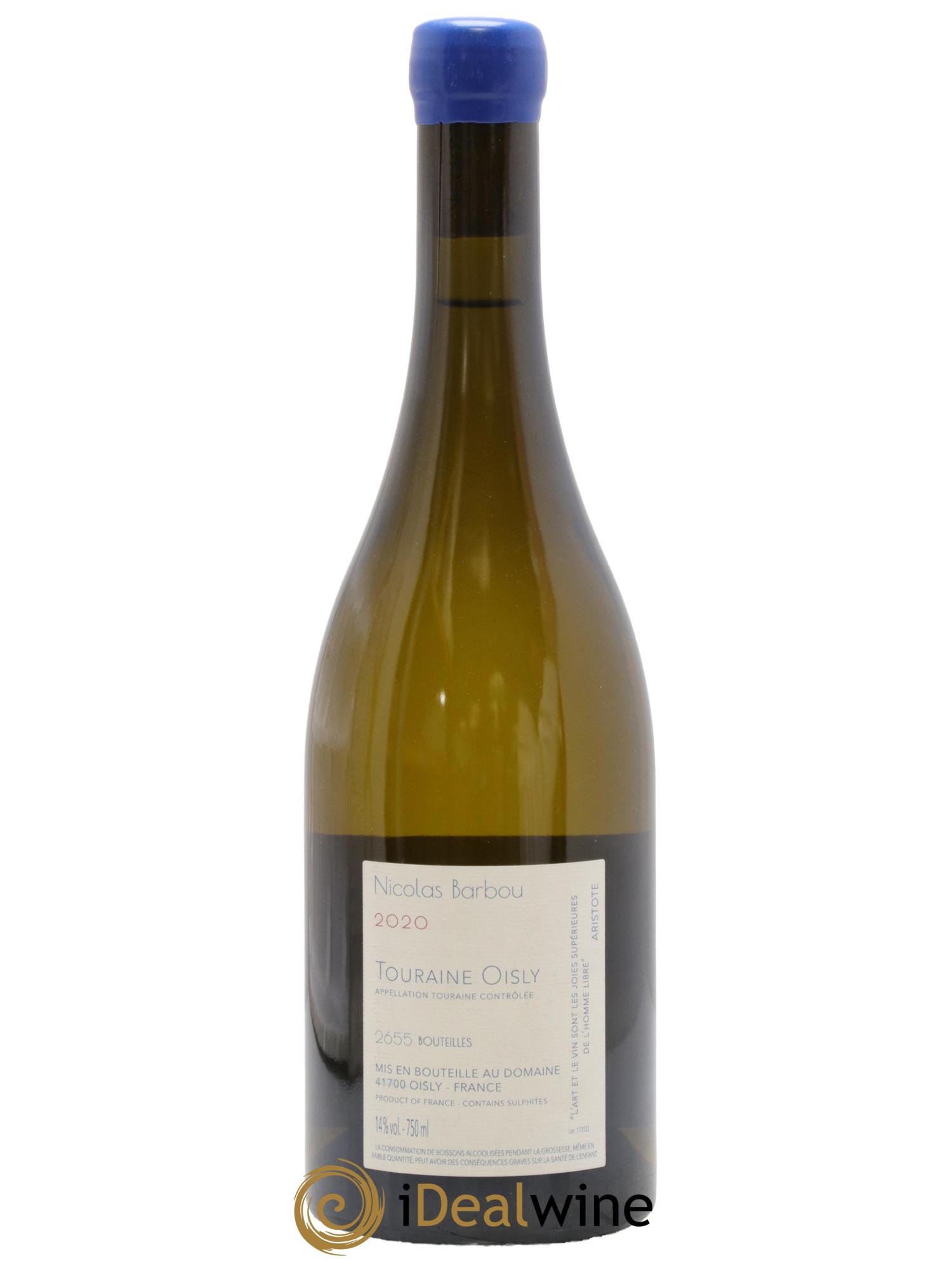 Touraine Oisly Utopie Créative Nicolas Barbou 2020 - Lot of 1 bottle - 1