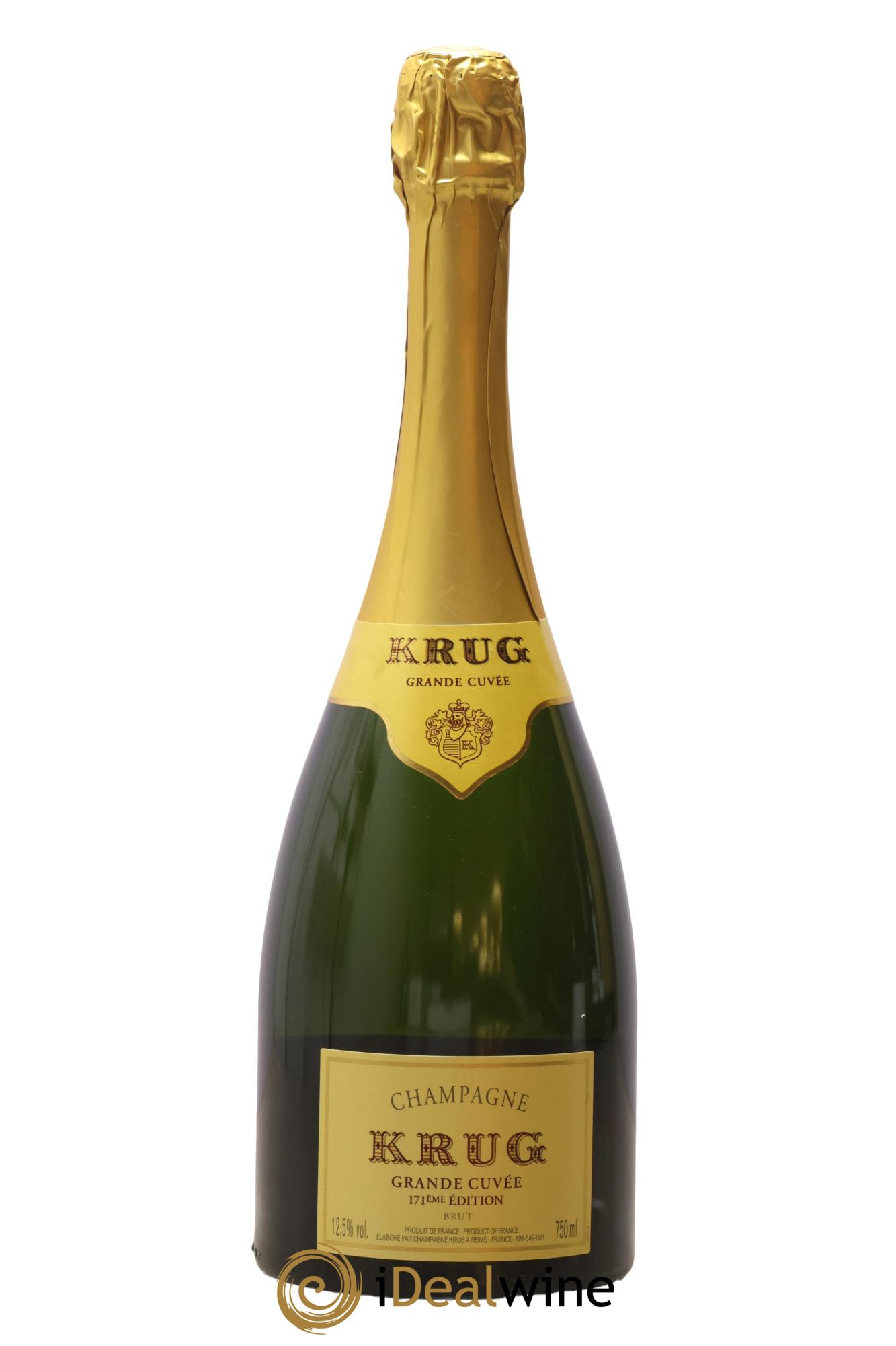 Grande Cuvée Brut - 171ème édition Krug - Lot de 1 bouteille - 0