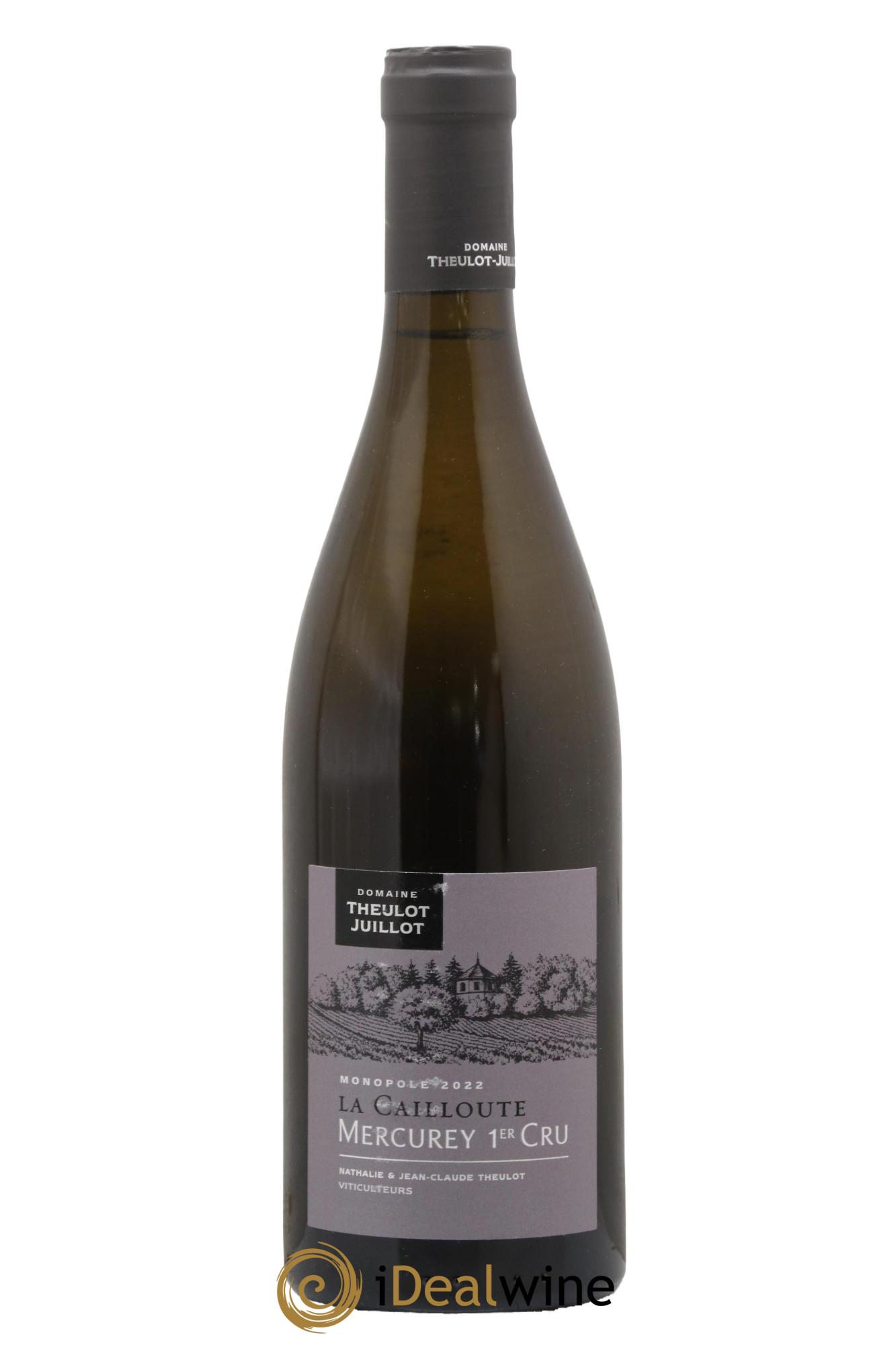 Mercurey 1er Cru La Cailloute Theulot-Juillot 2022 - Lot de 1 bouteille - 0