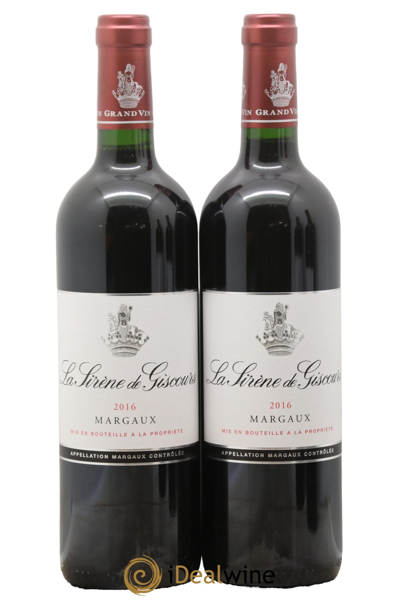 La Sirène de Giscours 2016 - Lot of 2 bottles - 0