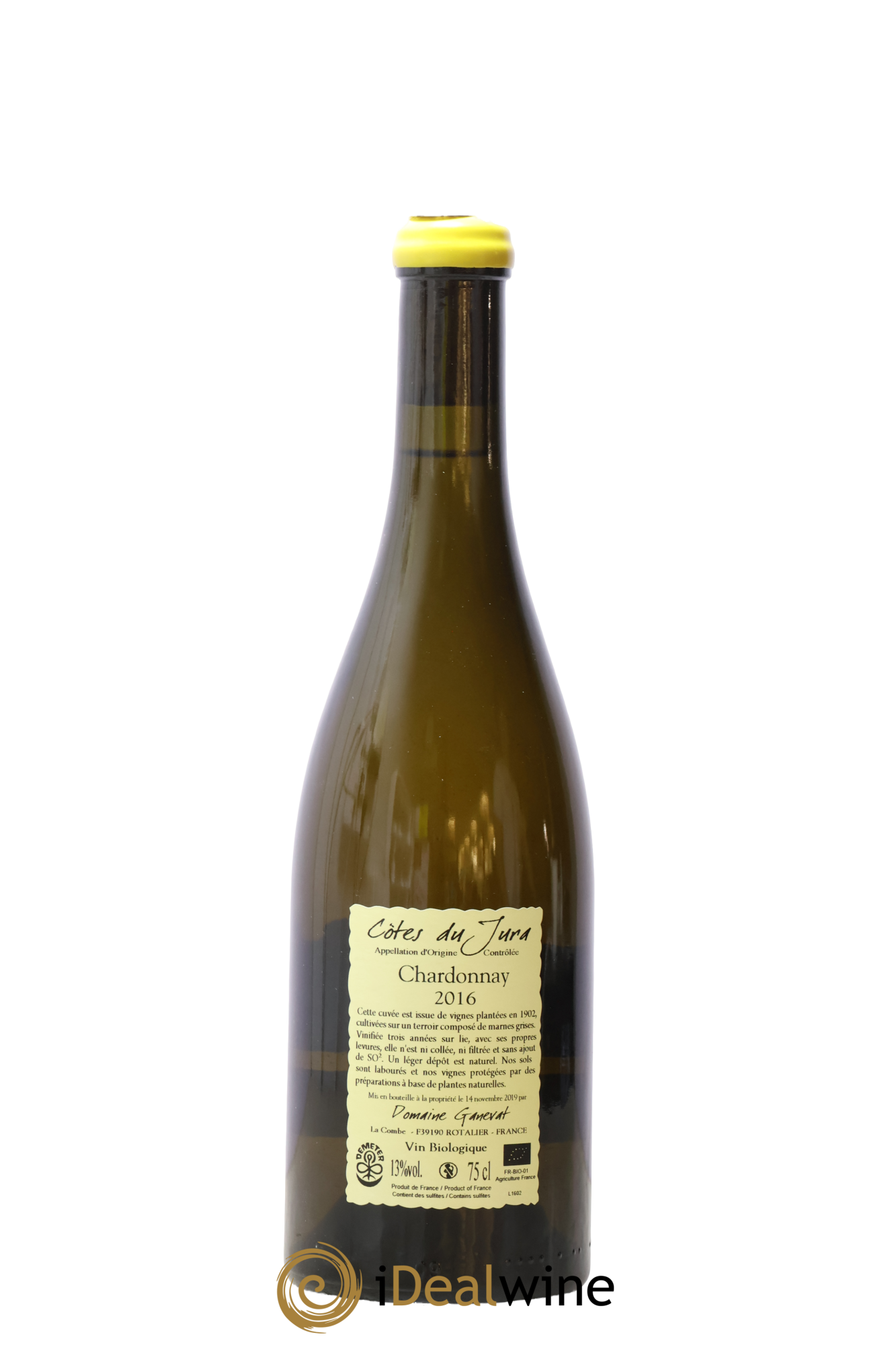 Côtes du Jura Les Chalasses Vieilles Vignes Jean-François Ganevat (Domaine) 2016 - Lot de 1 bouteille - 1