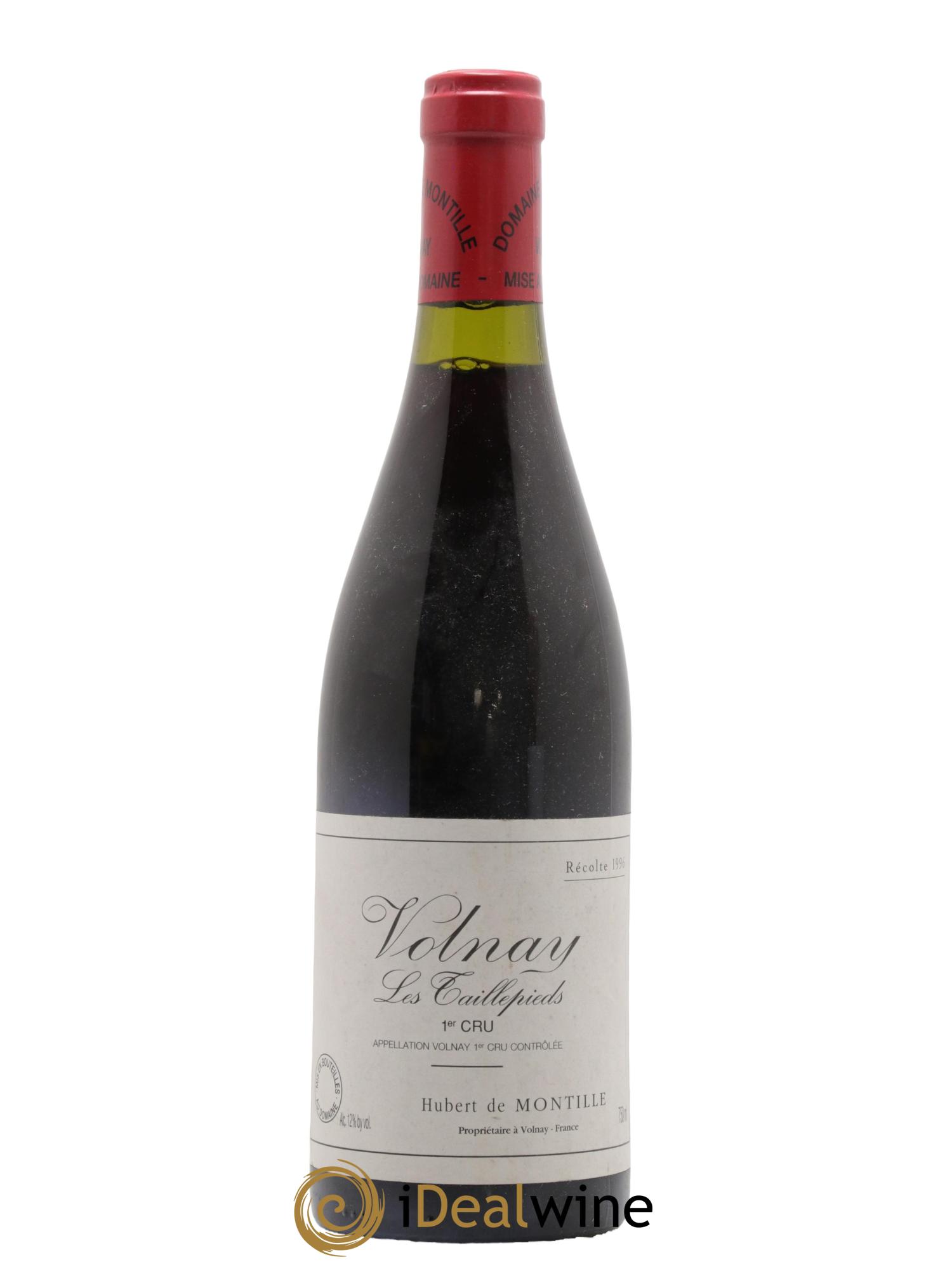 Volnay 1er Cru Les Taillepieds De Montille (Domaine) 1996 - Lot de 1 bouteille - 0