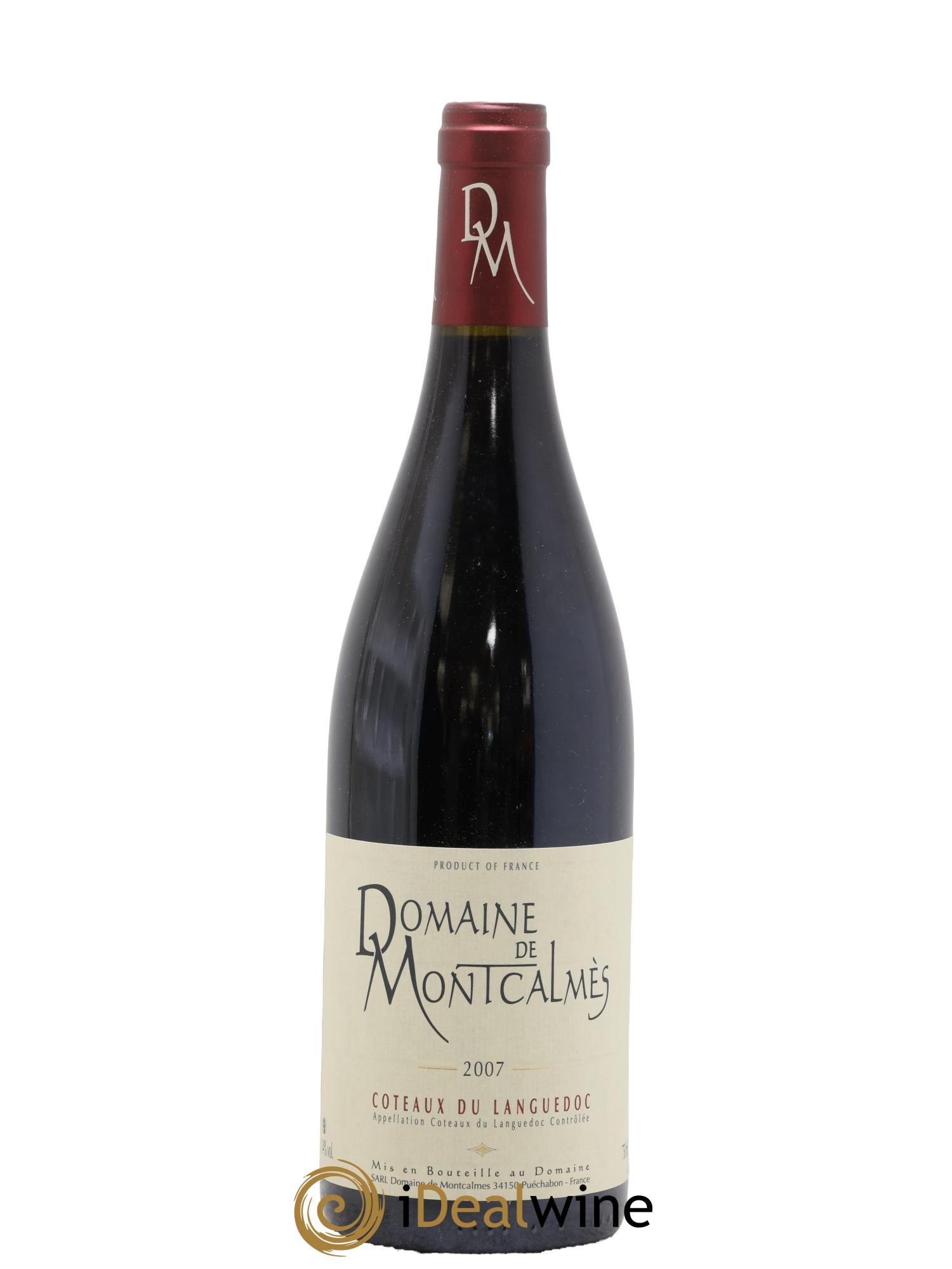 Coteaux du Languedoc Domaine de Montcalmès Frédéric Pourtalié 2007 - Posten von 1 Flasche - 0