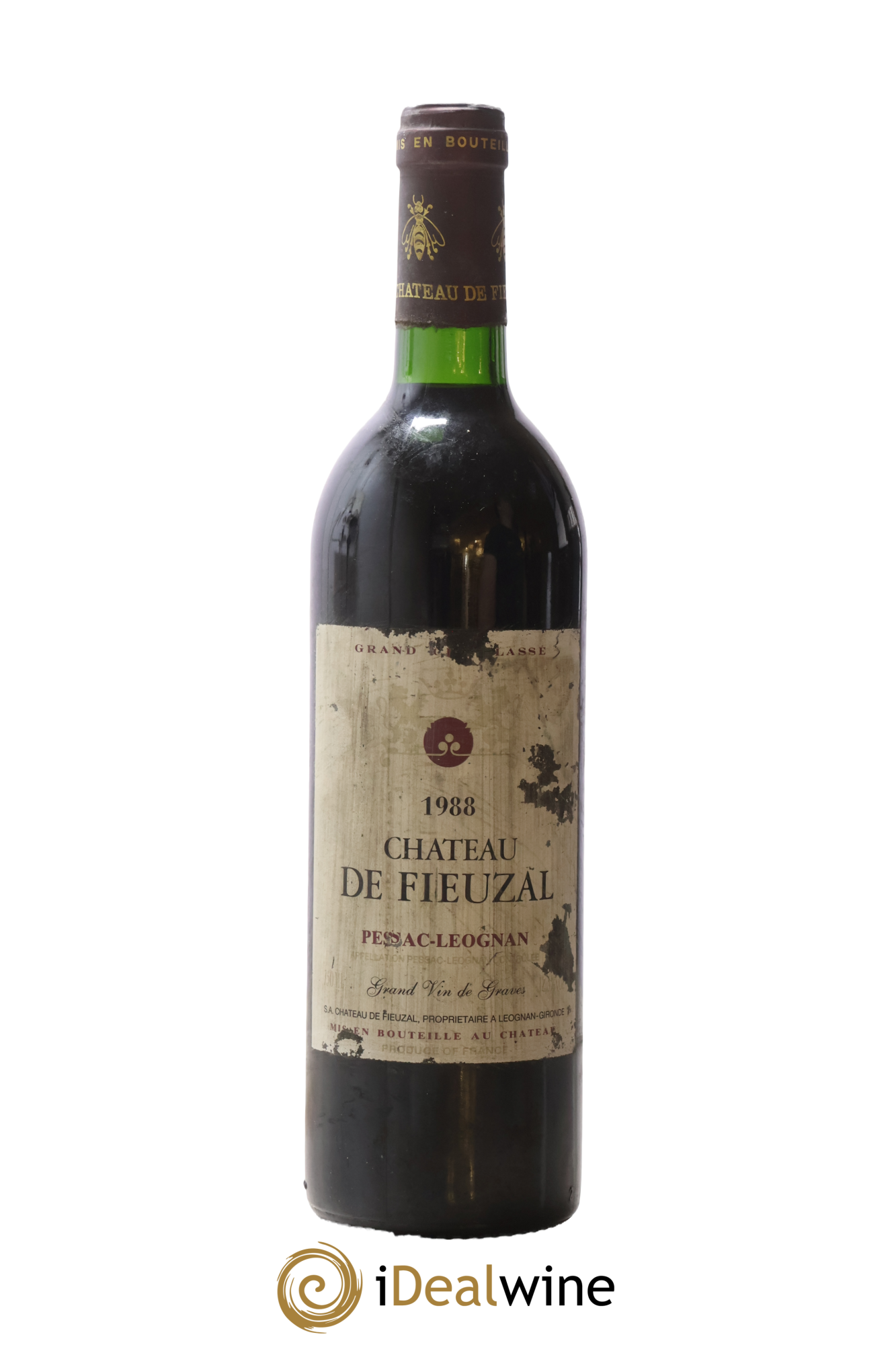 Château de Fieuzal Cru Classé de Graves 1988 - Lot of 1 bottle - 0