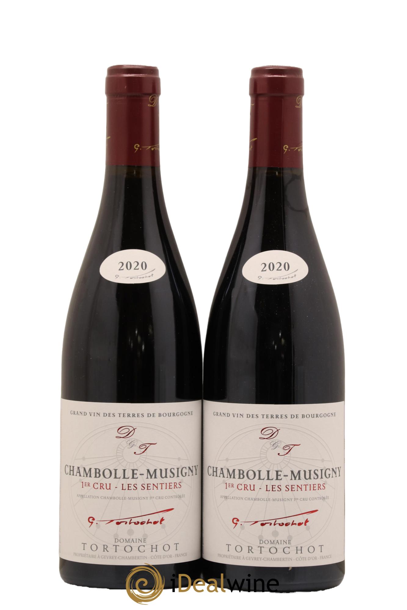 Chambolle-Musigny 1er Cru Les Sentiers Tortochot (Domaine) 2020 - Lot de 2 bouteilles - 0