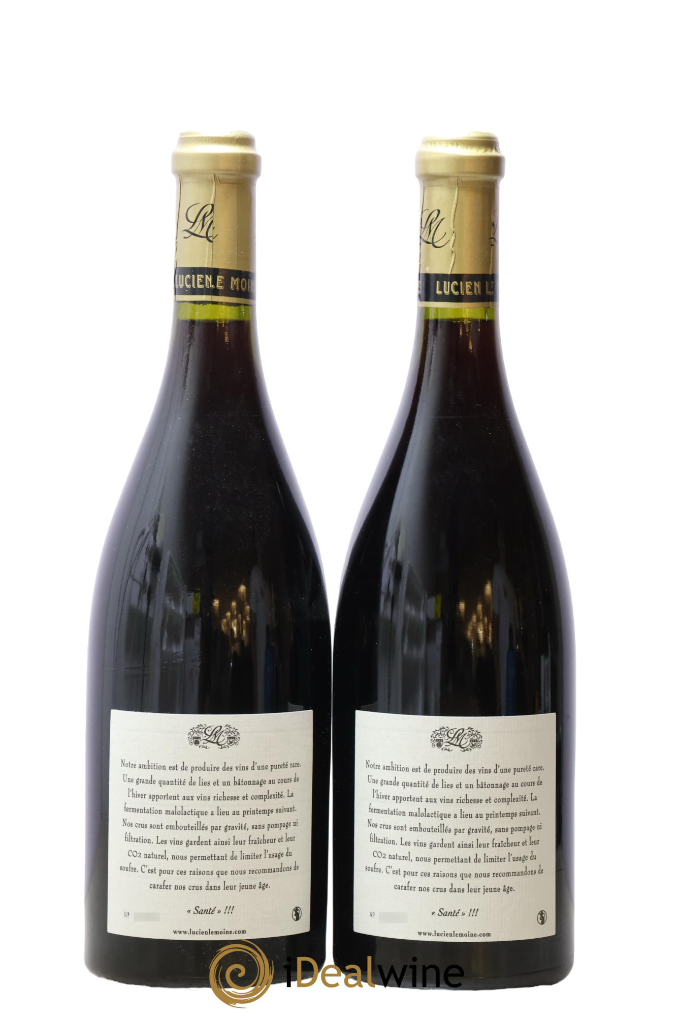Bonnes-Mares Grand Cru Lucien Le Moine 2008 - Posten von 2 Flaschen - 1