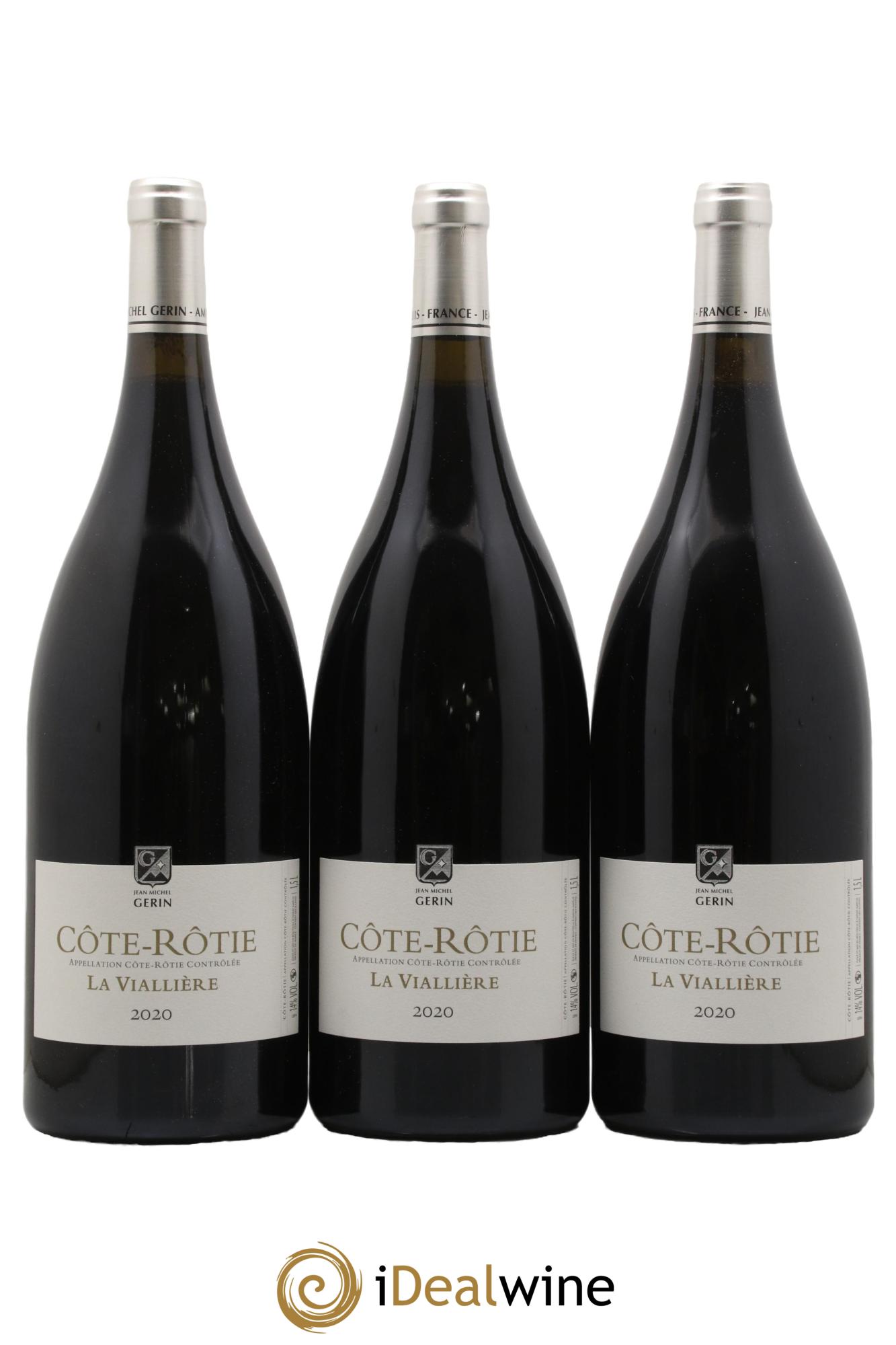 Côte-Rôtie La Viallière Jean-Michel Gerin 2020 - Lot de 3 magnums - 0