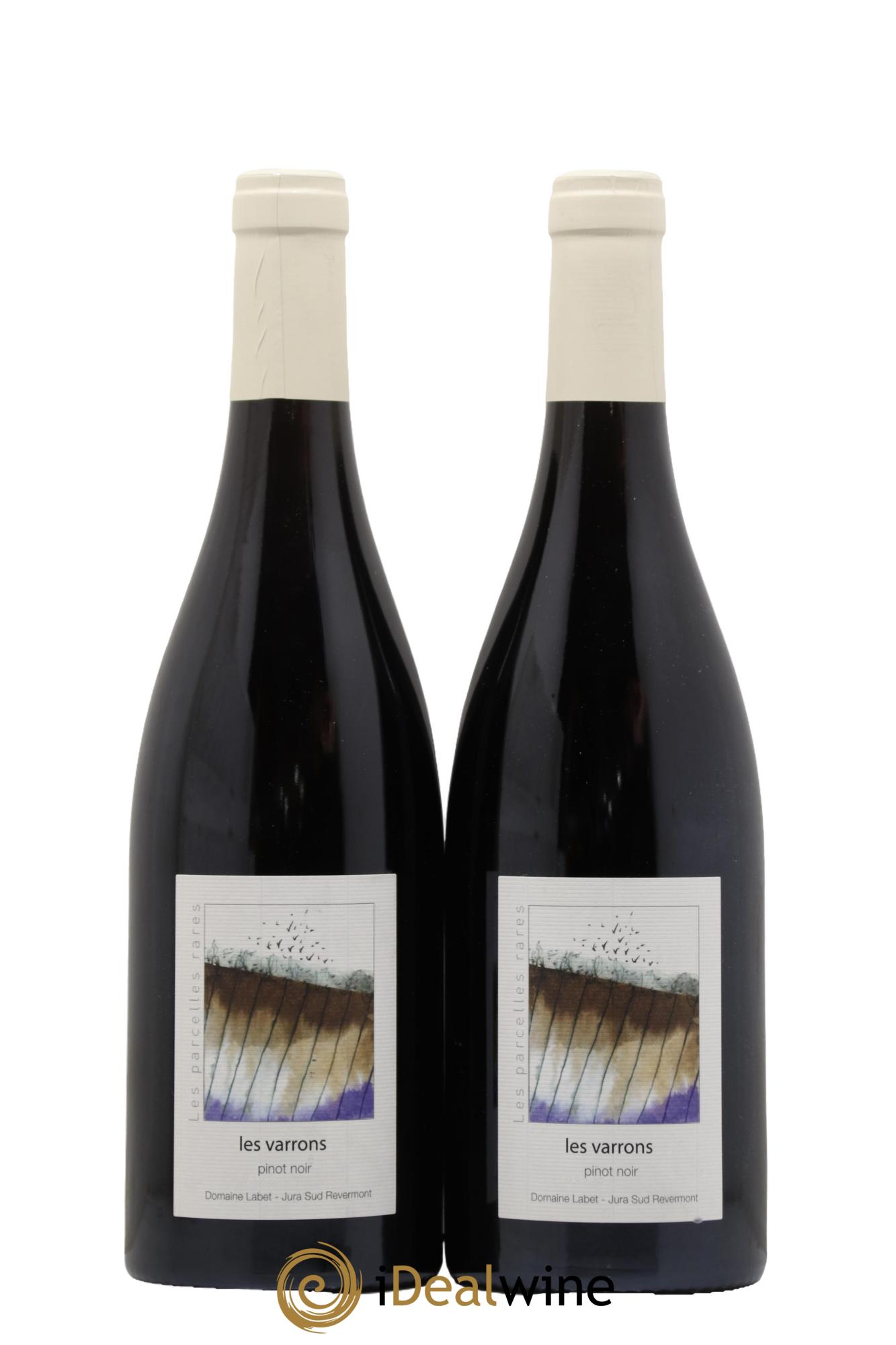 Côtes du Jura Pinot Noir Les Varrons Sélection Massale Romain - Julien - Charline Labet 2022 - Lot de 2 bouteilles - 0