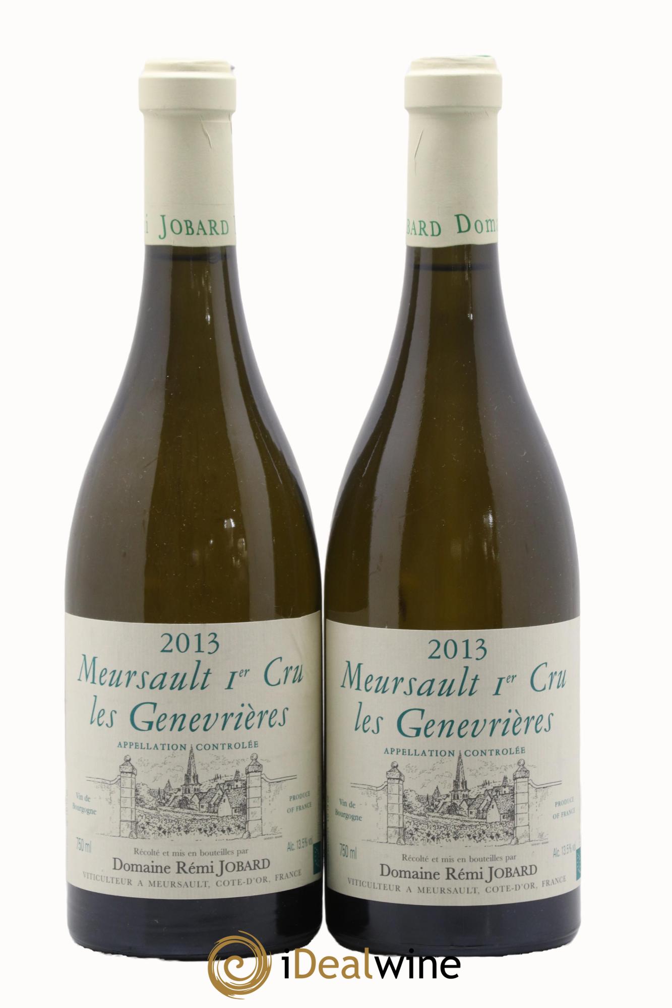 Meursault 1er Cru Les Genevrières Rémi Jobard (Domaine) 2013 - Lot de 2 bouteilles - 0