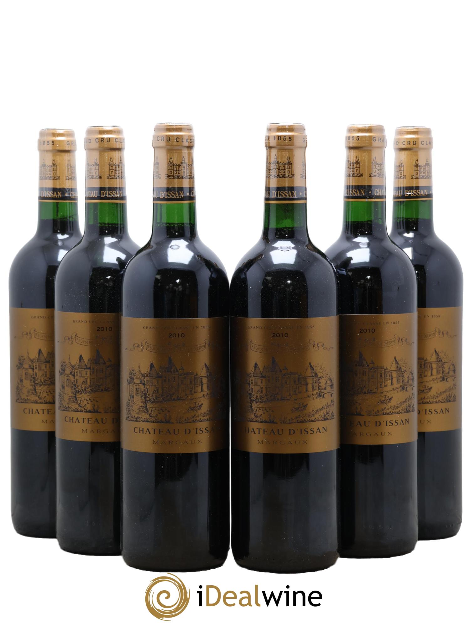 Château d'Issan 3ème Grand Cru Classé 2010 - Lot de 6 bouteilles - 0