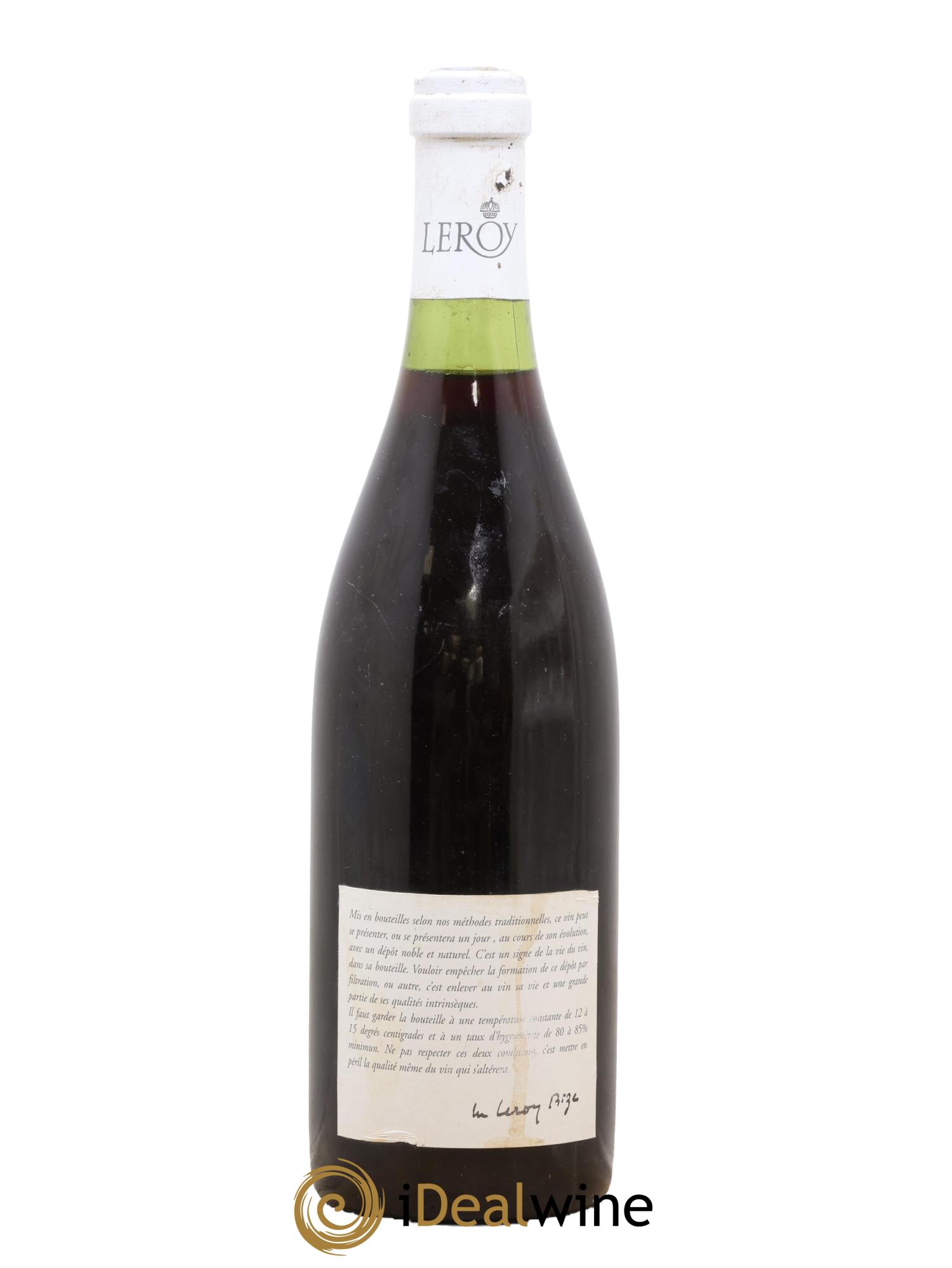 Corton Grand Cru Leroy SA 1971 - Lotto di 1 bottiglia - 1