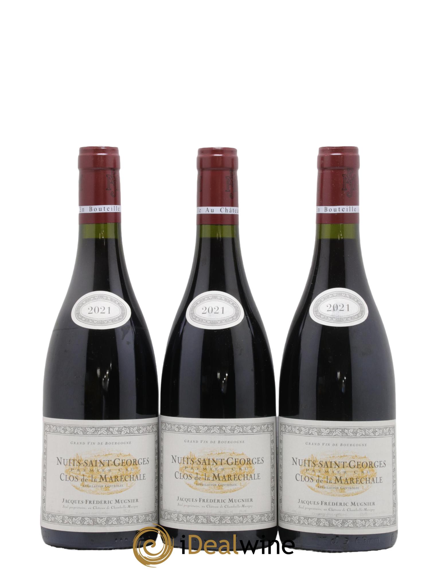 Nuits-Saint-Georges 1er Cru Clos de La Maréchale Jacques-Frédéric Mugnier 2021 - Lotto di 6 bottiglie - 3