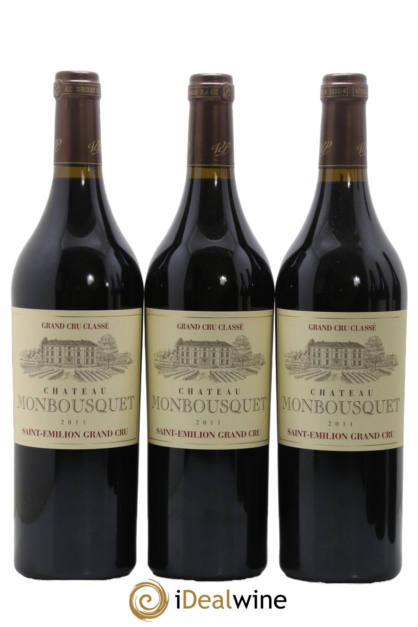 Château Monbousquet Grand Cru Classé 2011 - Lot de 12 bouteilles - 2