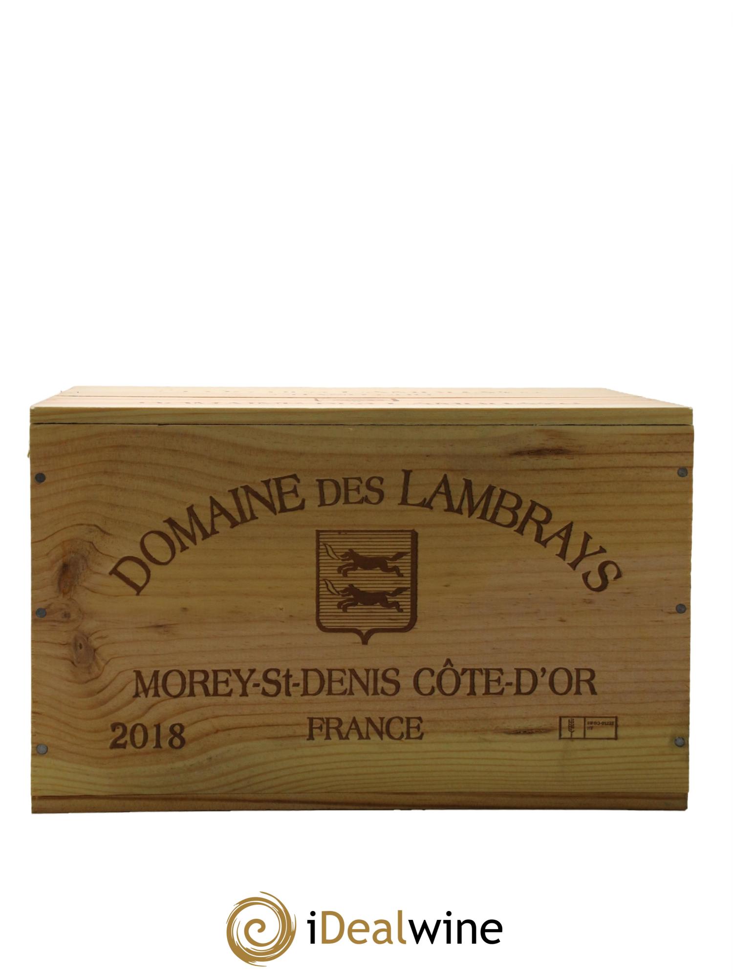 Clos des Lambrays Grand Cru Domaine des Lambrays 2018 - Lot de 6 bouteilles - 4