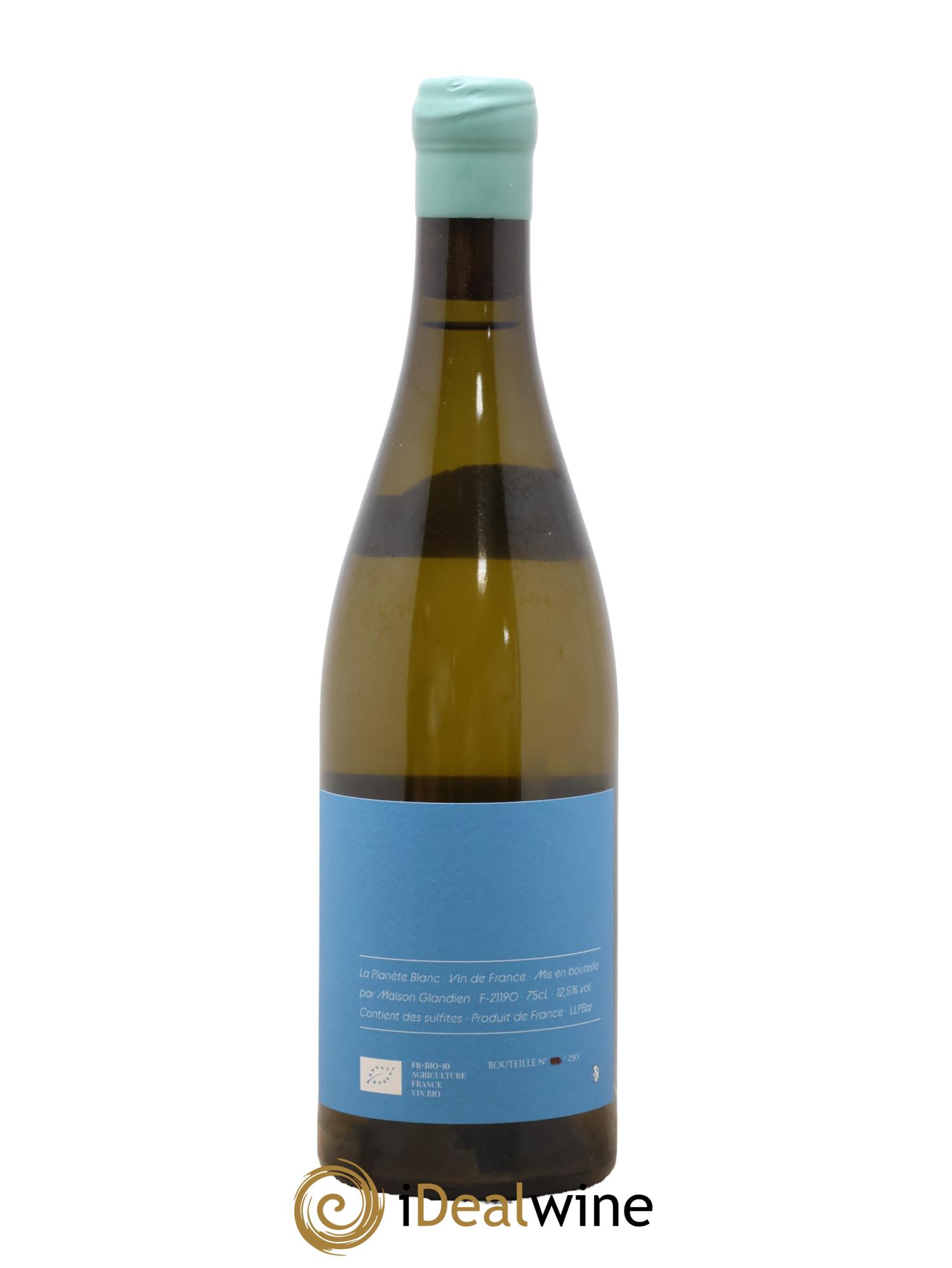 Vin de France La Planète Glandien 2022 - Lot de 1 bouteille - 1