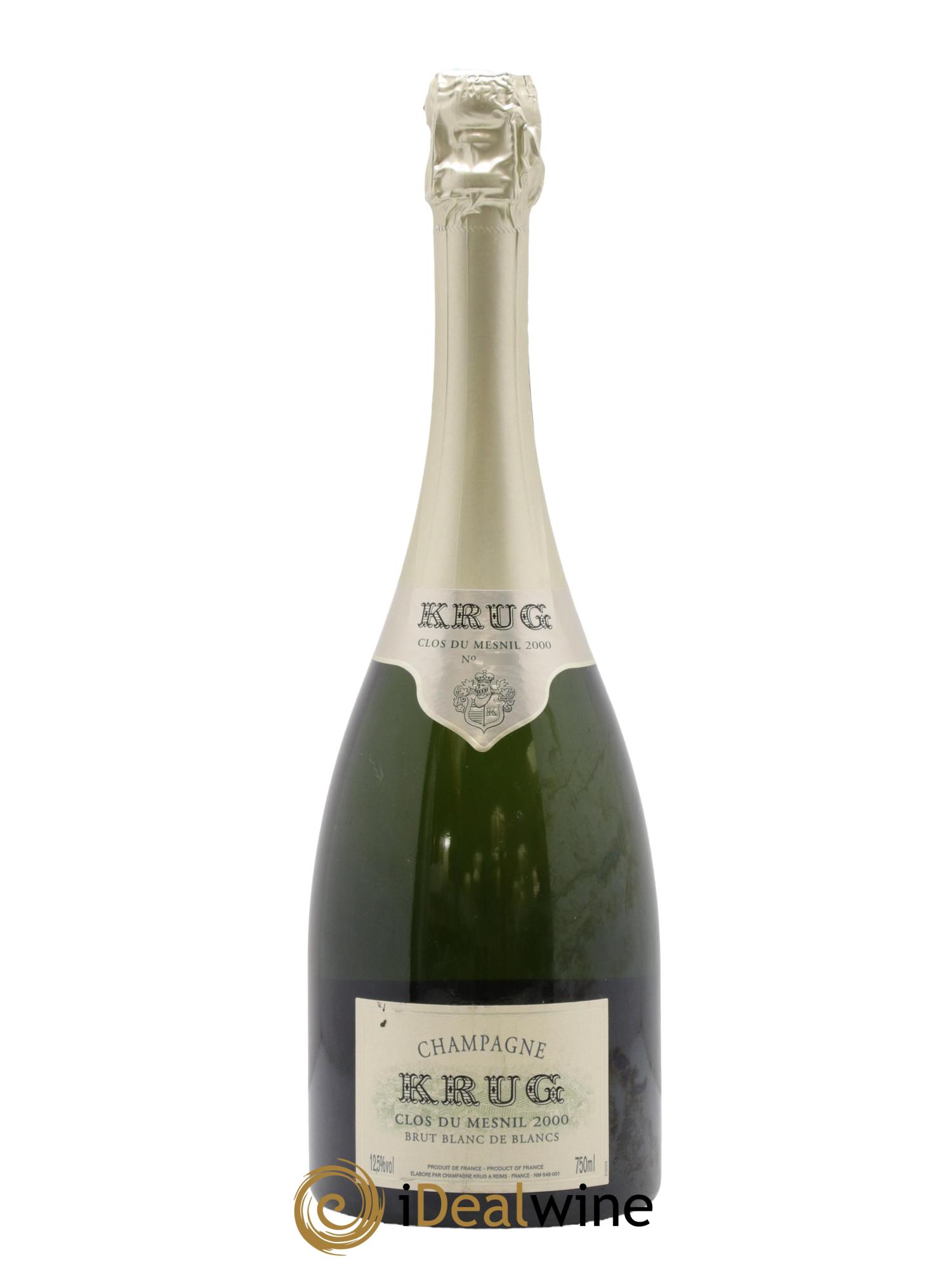 Clos du Mesnil Krug 2000 - Lot de 1 bouteille - 0