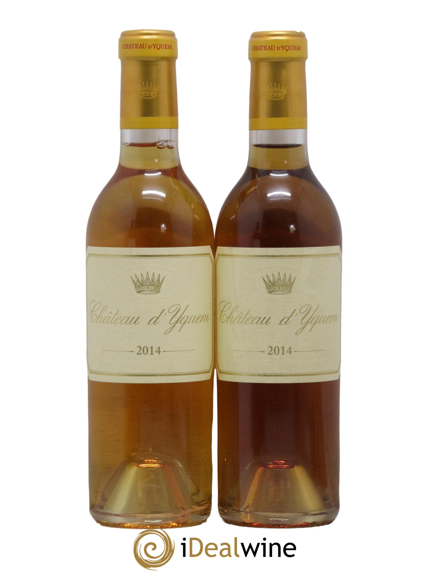Château d' Yquem 1er Cru Classé Supérieur 2014 - Posten von 2 Demi-Flaschen - 0
