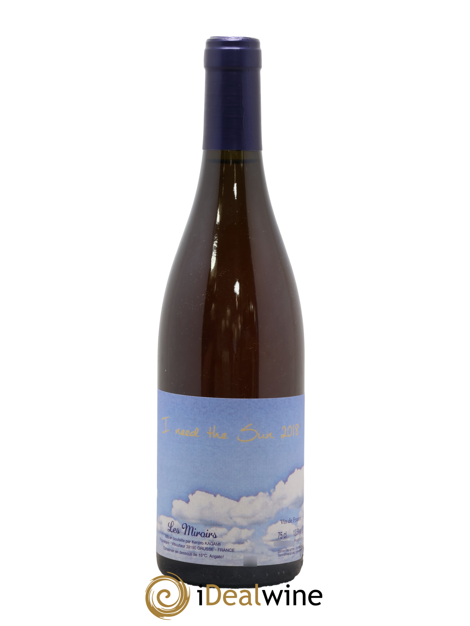 Vin de France I need the Sun Kenjiro Kagami - Domaine des Miroirs 2018 - Posten von 1 Flasche - 0