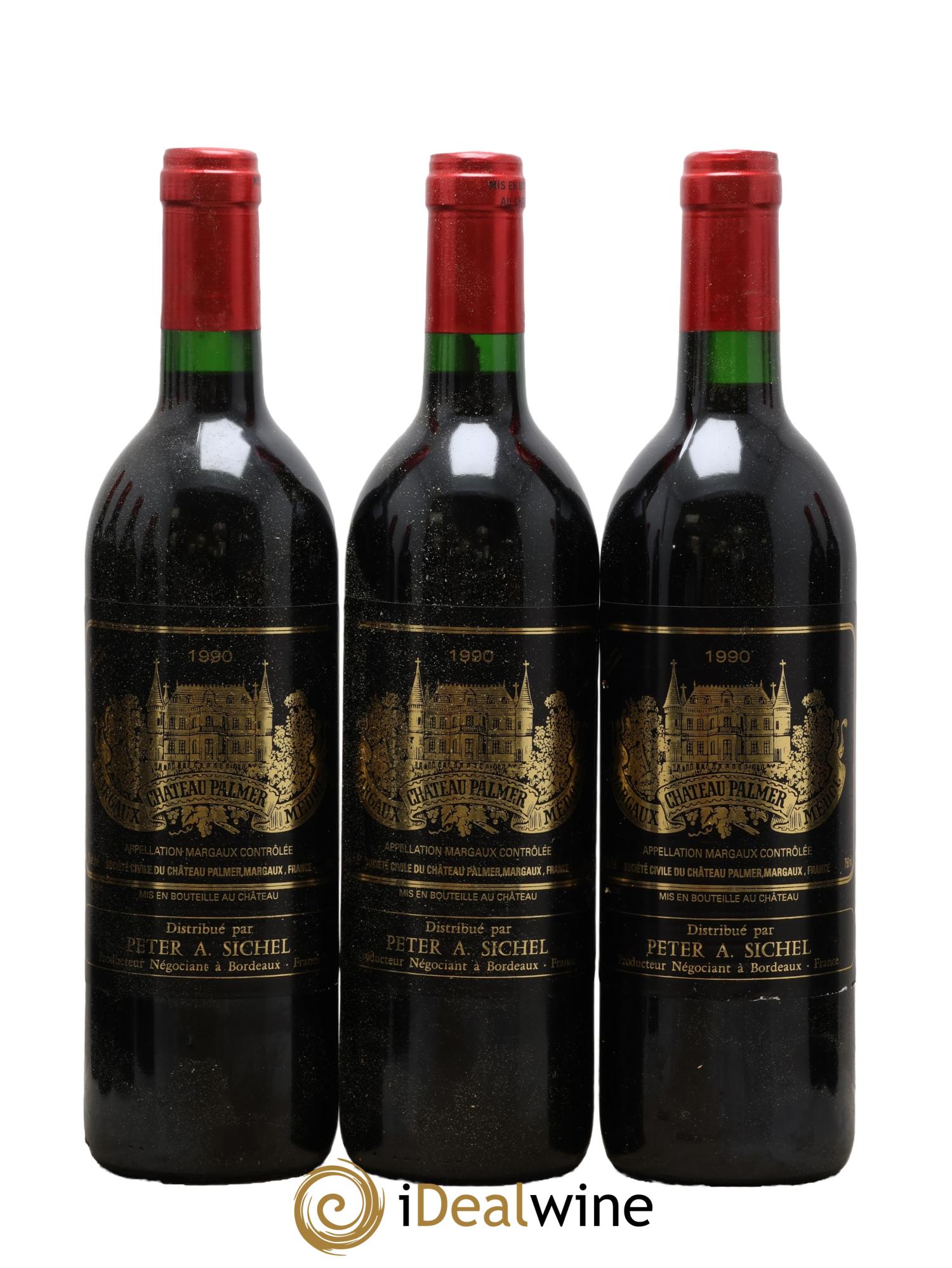Château Palmer 3ème Grand Cru Classé 1990 - Lot de 12 bouteilles - 2