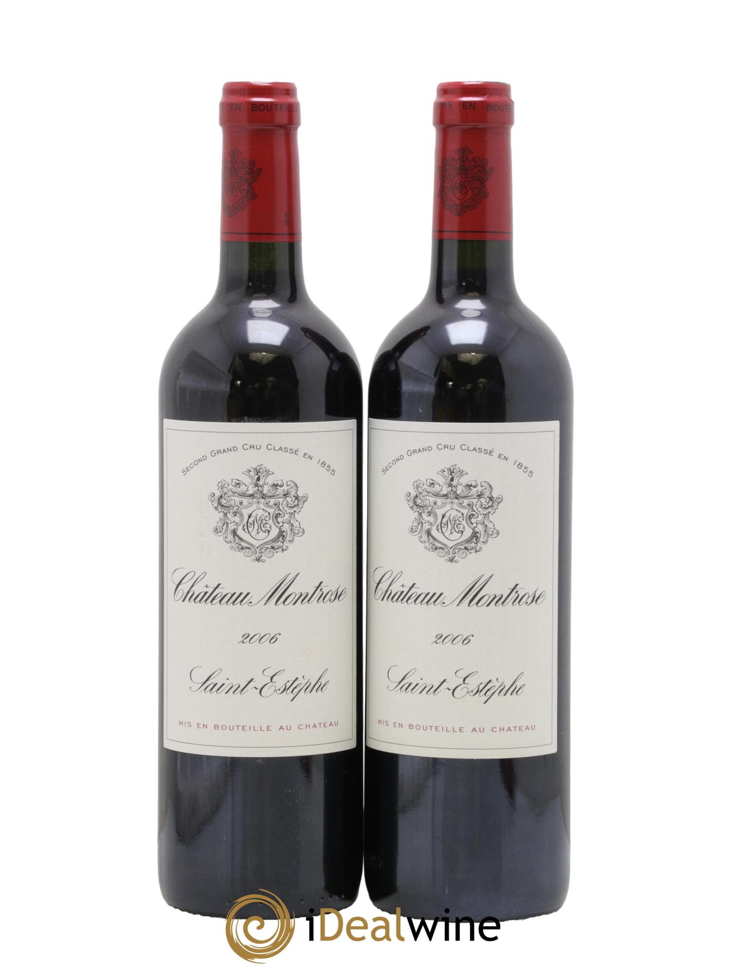 Château Montrose 2ème Grand Cru Classé 2006 - Lot of 2 bottles - 0