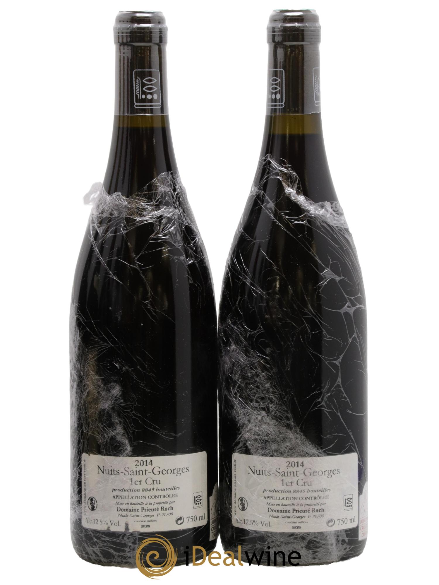 Nuits-Saint-Georges 1er Cru Vieilles Vignes Prieuré Roch 2014 - Lotto di 2 bottiglie - 1
