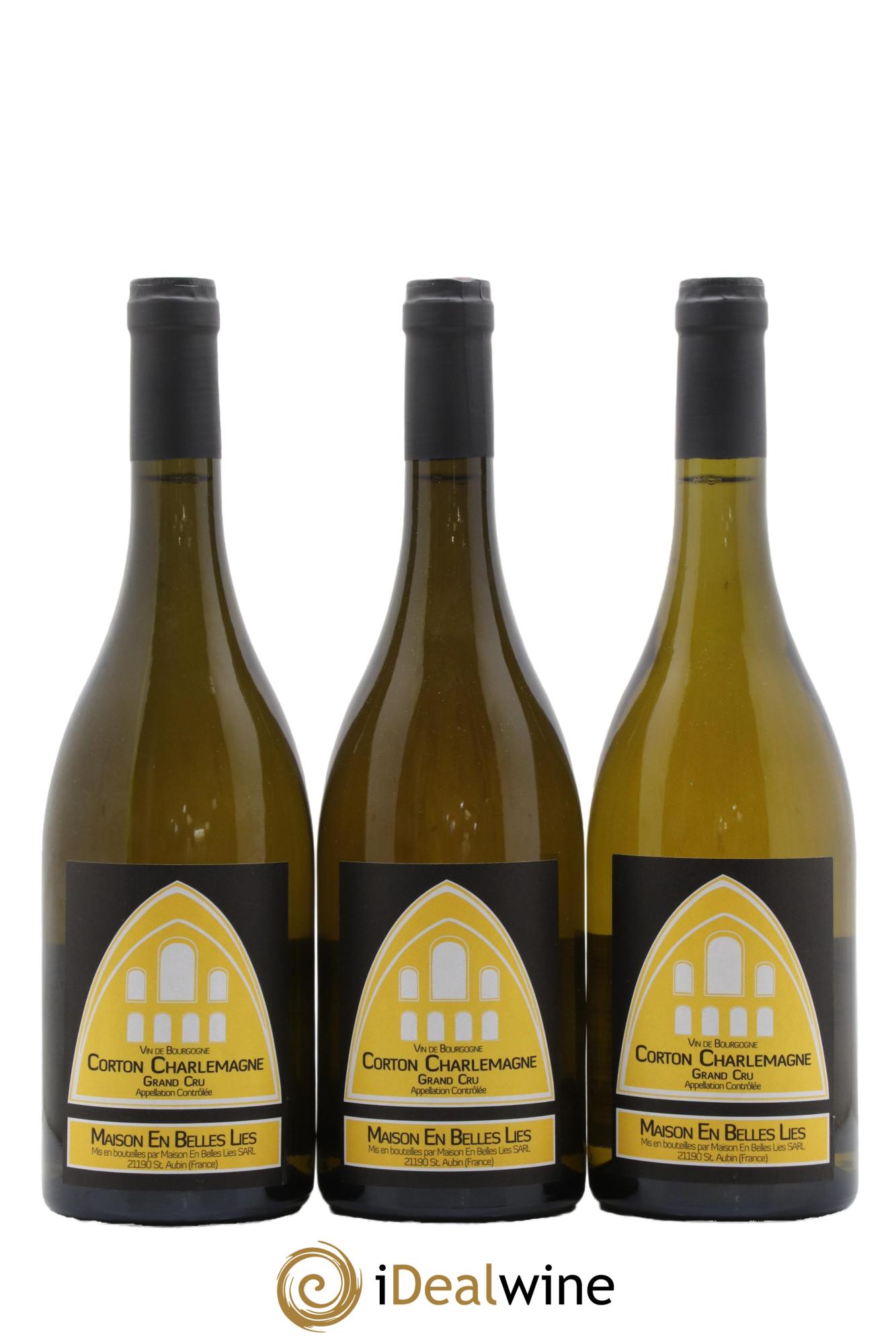 Corton-Charlemagne Grand Cru Maison En Belles Lies  2018 - Posten von 3 Flaschen - 0