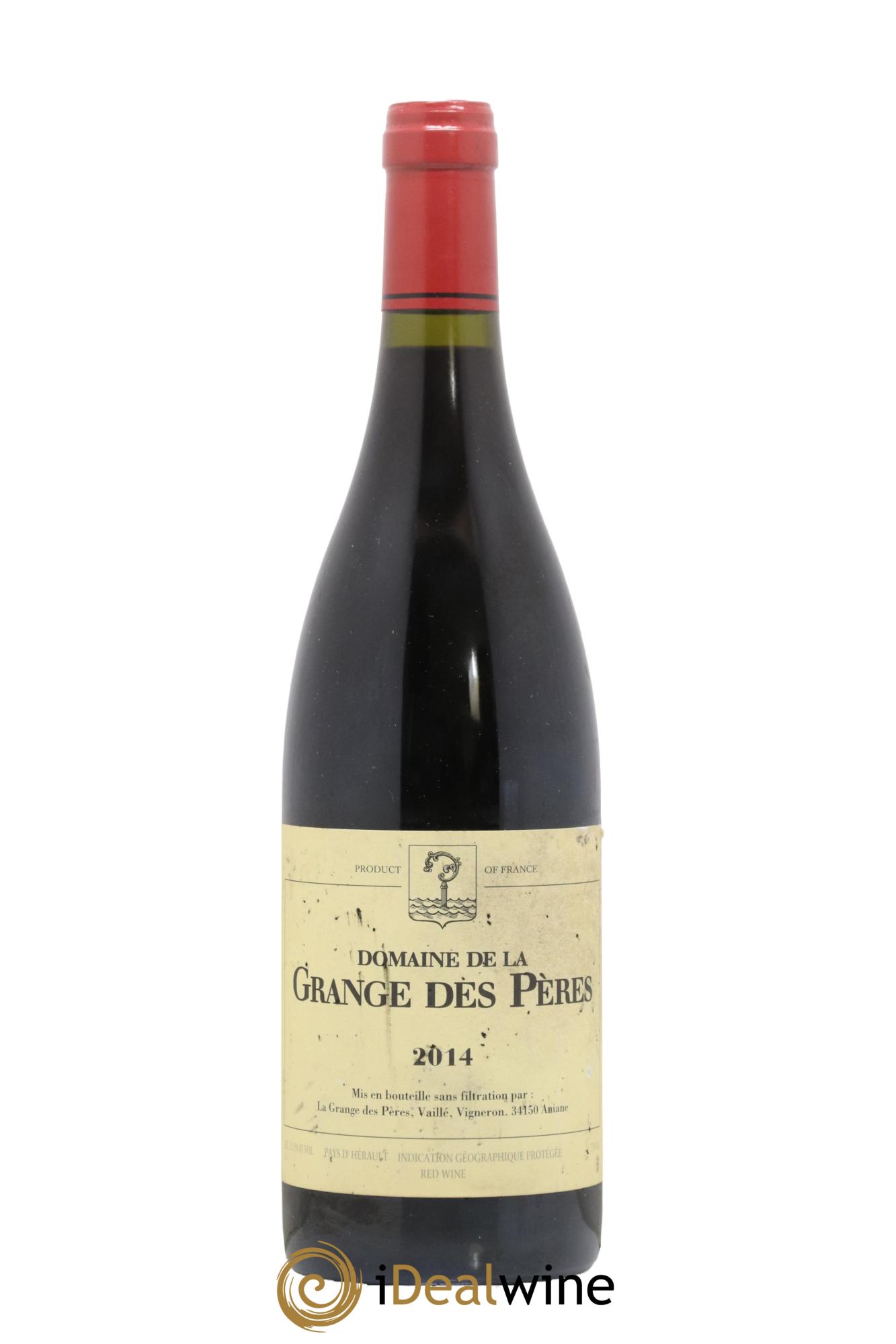 Pays d'Hérault Grange des Pères Laurent Vaillé 2014 - Lot de 1 bouteille - 0