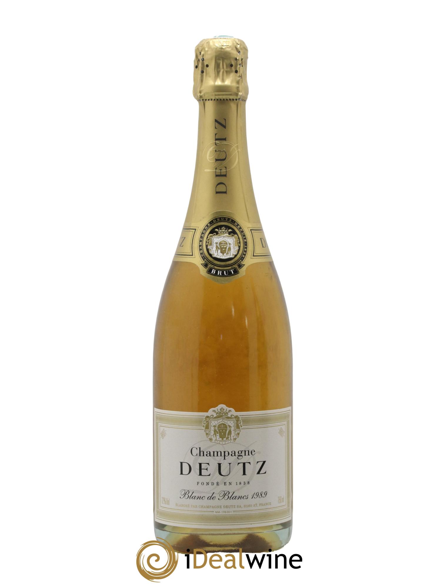 Blanc de Blancs Brut Deutz 1989 - Lot de 1 bouteille - 0