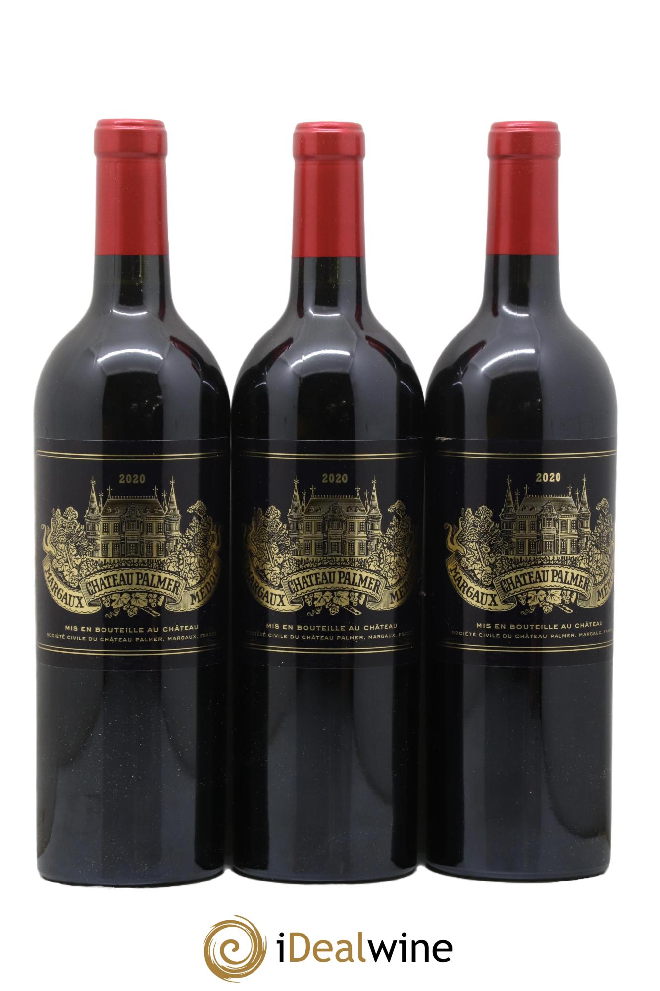 Château Palmer 3ème Grand Cru Classé 2020 - Lot de 6 bouteilles - 3