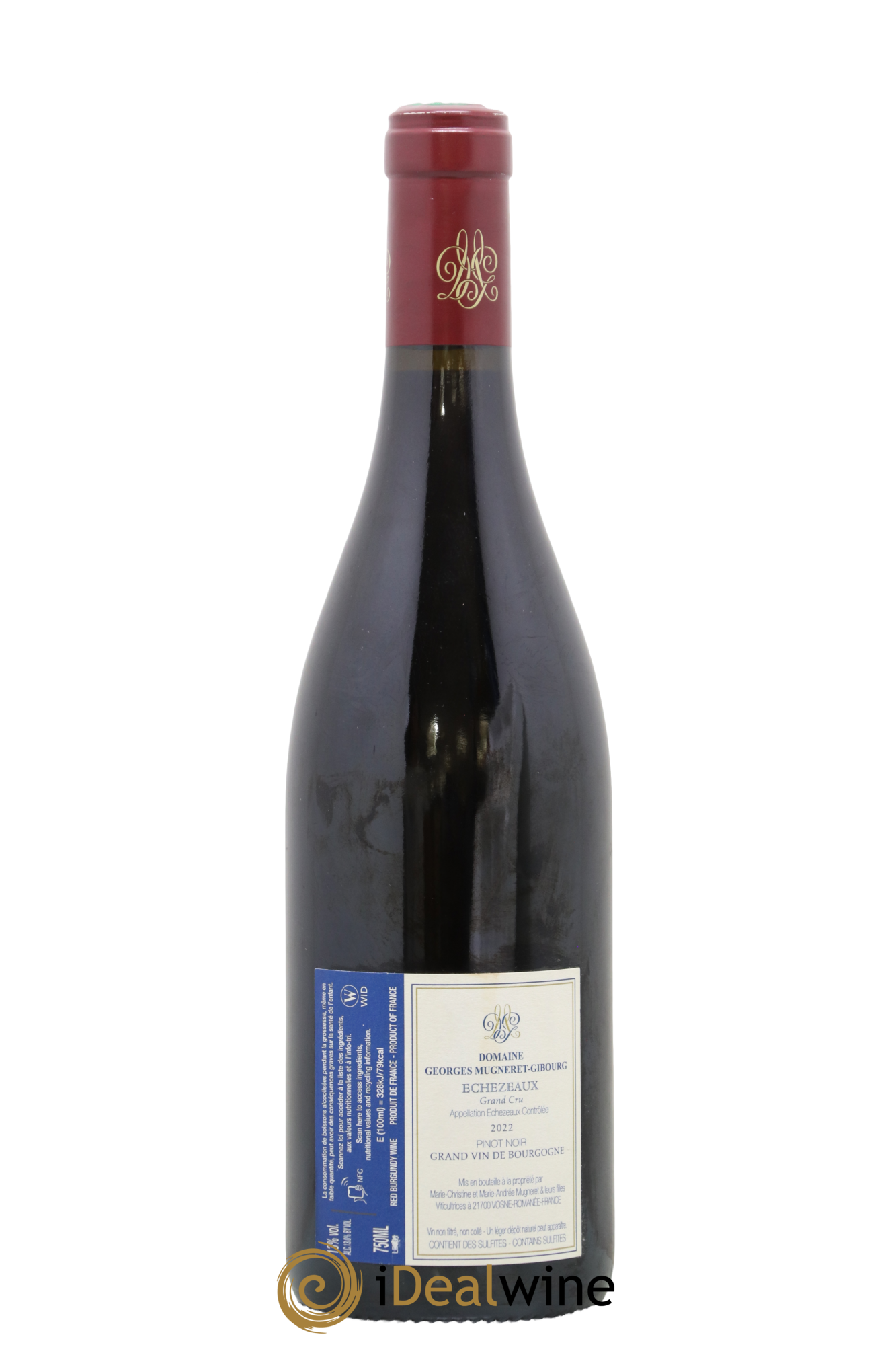 Echezeaux Grand Cru Mugneret-Gibourg (Domaine) 2022 - Lot de 1 bouteille - 1