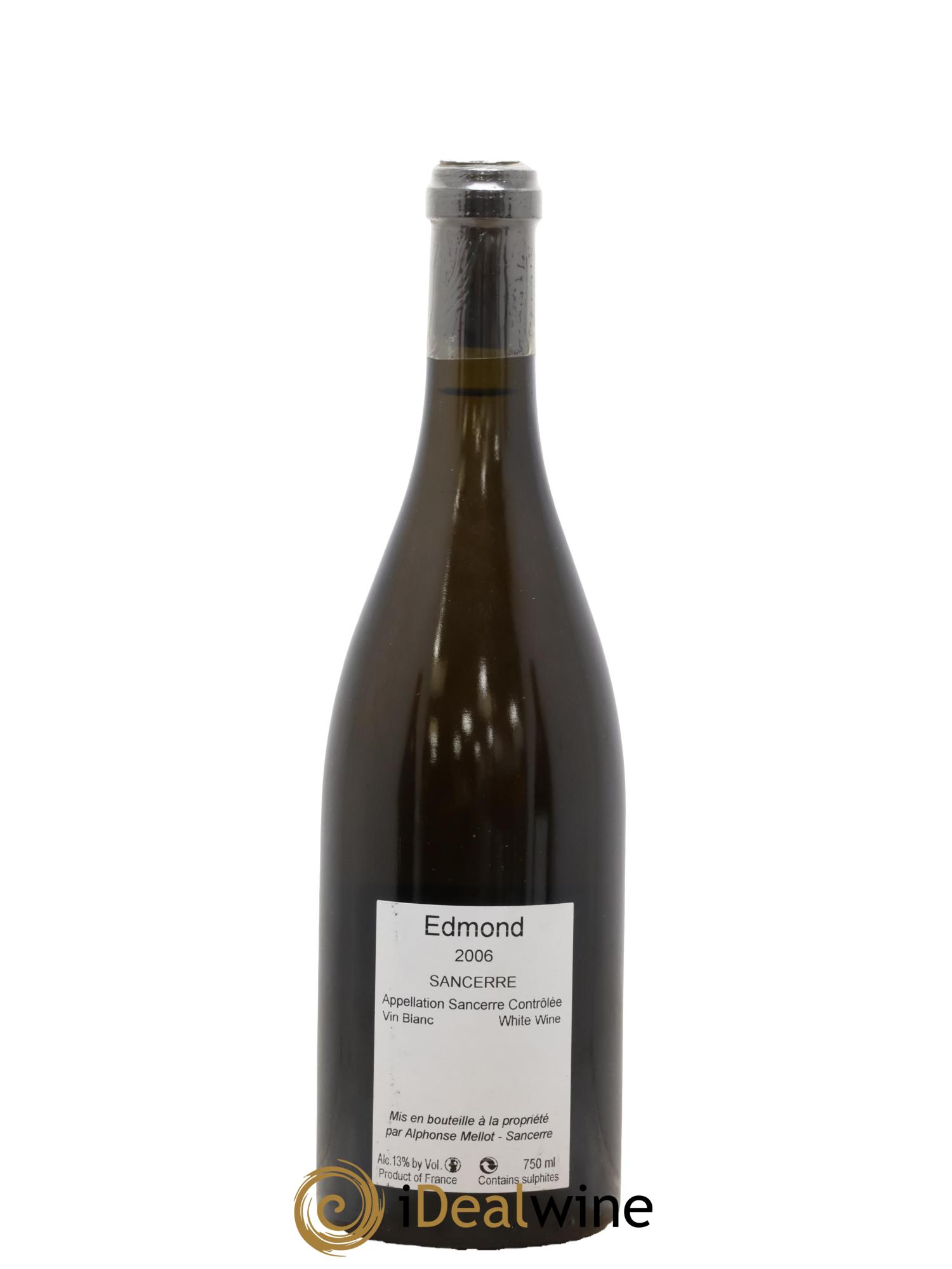 Sancerre Cuvée Edmond Alphonse Mellot 2006 - Lot de 1 bouteille - 1